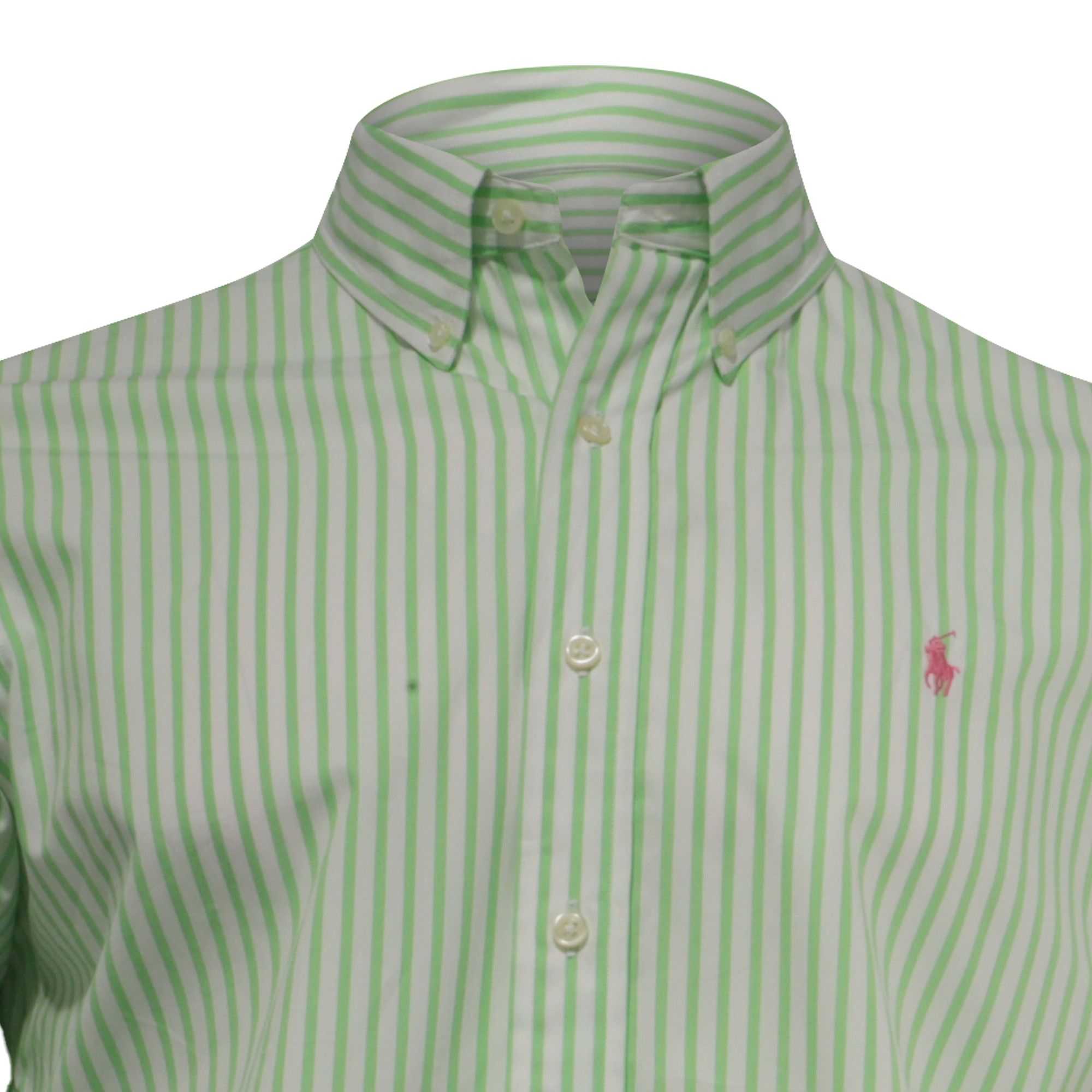 Ralph Lauren Polo Ralph Lauren Striped Shirt in Green Cotton Size US L / EU 52-54 / 3 - 2 Thumbnail