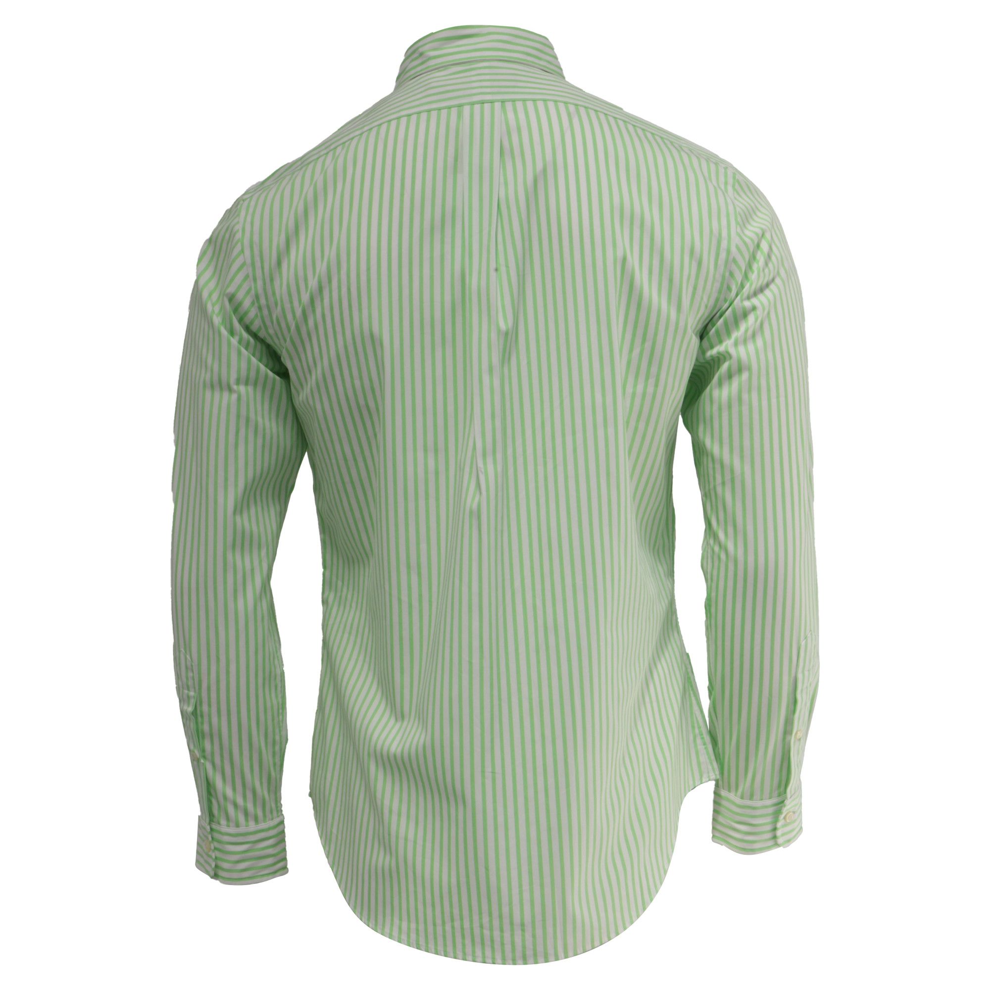 Ralph Lauren Polo Ralph Lauren Striped Shirt in Green Cotton Size US L / EU 52-54 / 3 - 4 Thumbnail