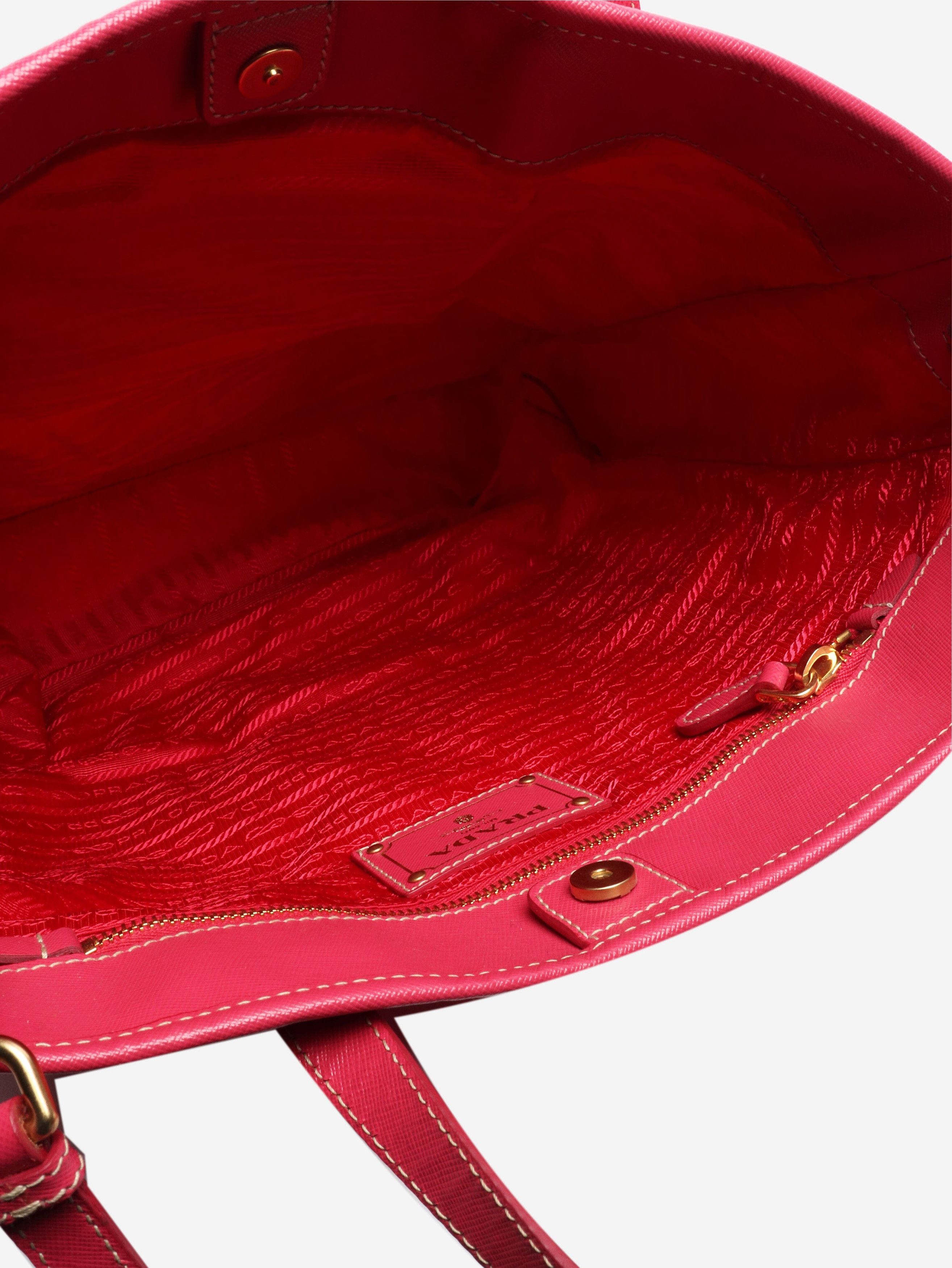 Prada Pink nylon tote bag Size ONE SIZE - 6 Thumbnail
