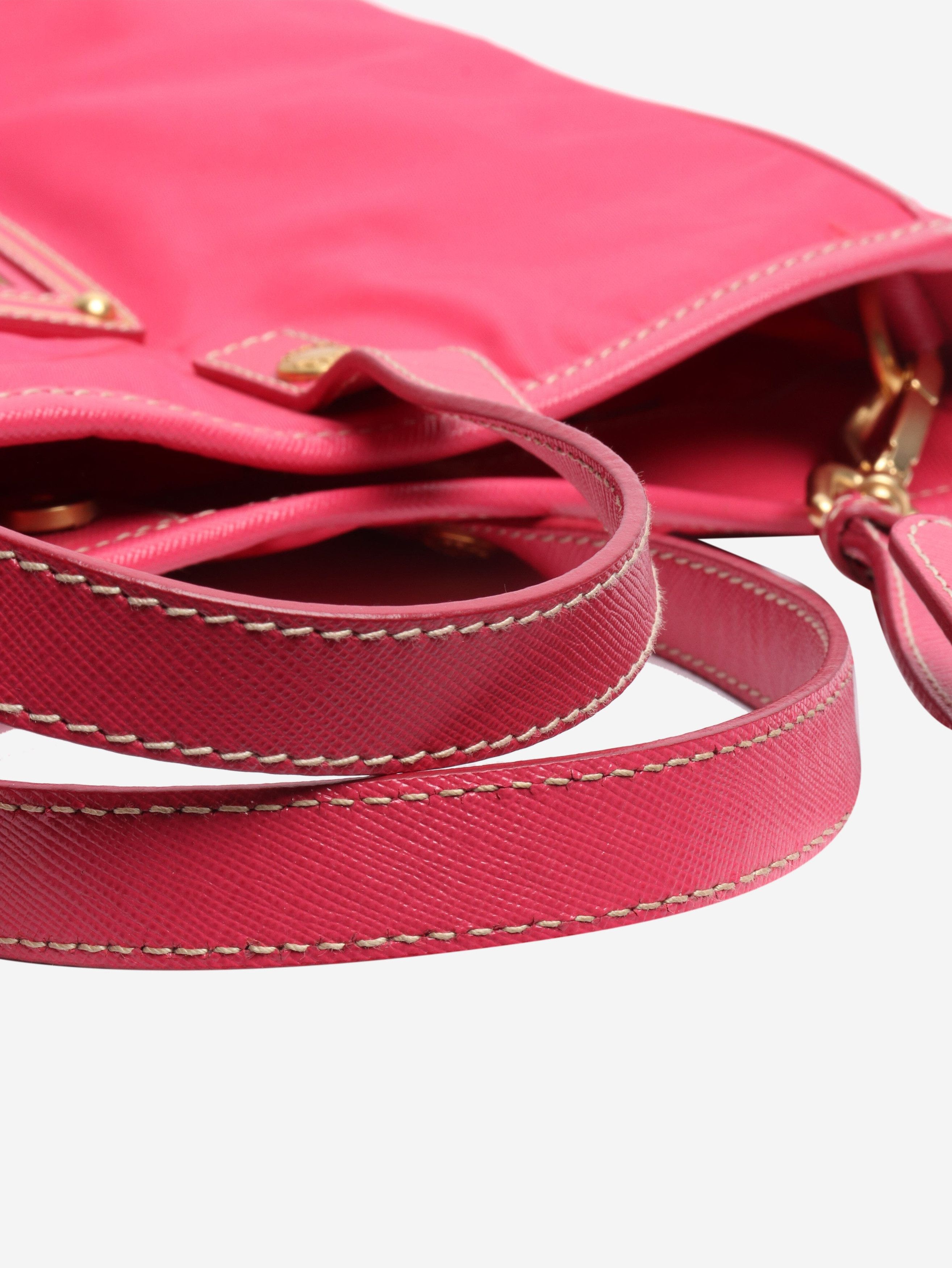 Prada Pink nylon tote bag Size ONE SIZE - 7 Thumbnail