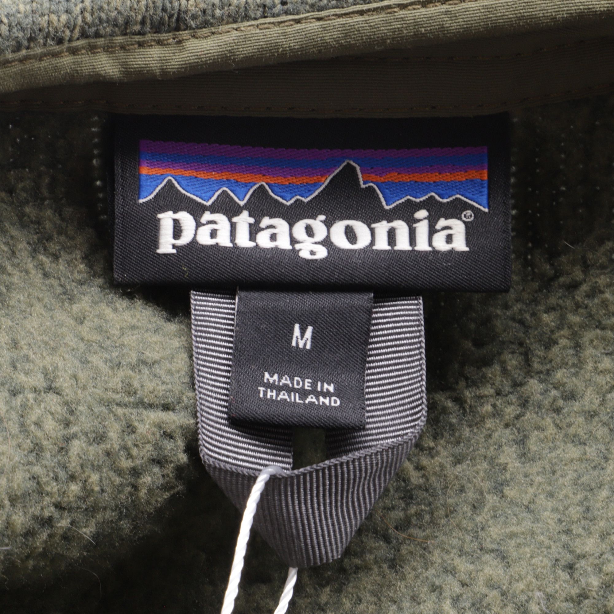 Patagonia Patagonia Ribbed-Knit Sweater in Olive Polyester Size US XL / EU 56 / 4 - 5 Thumbnail