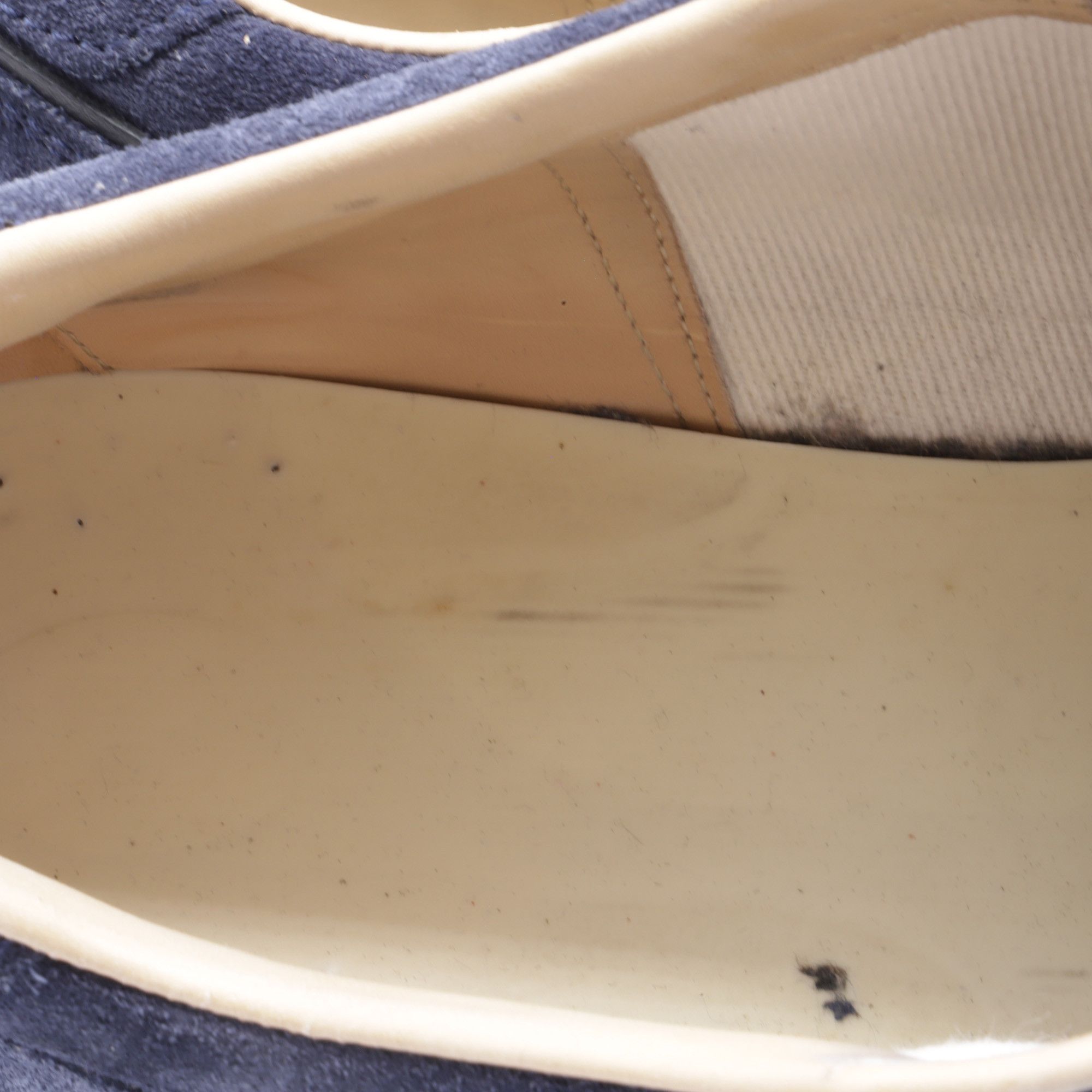 Tod's Tod's Lace-Up Low-Top Sneakers in Navy Blue Suede Size US 8 / EU 41 - 9 Thumbnail