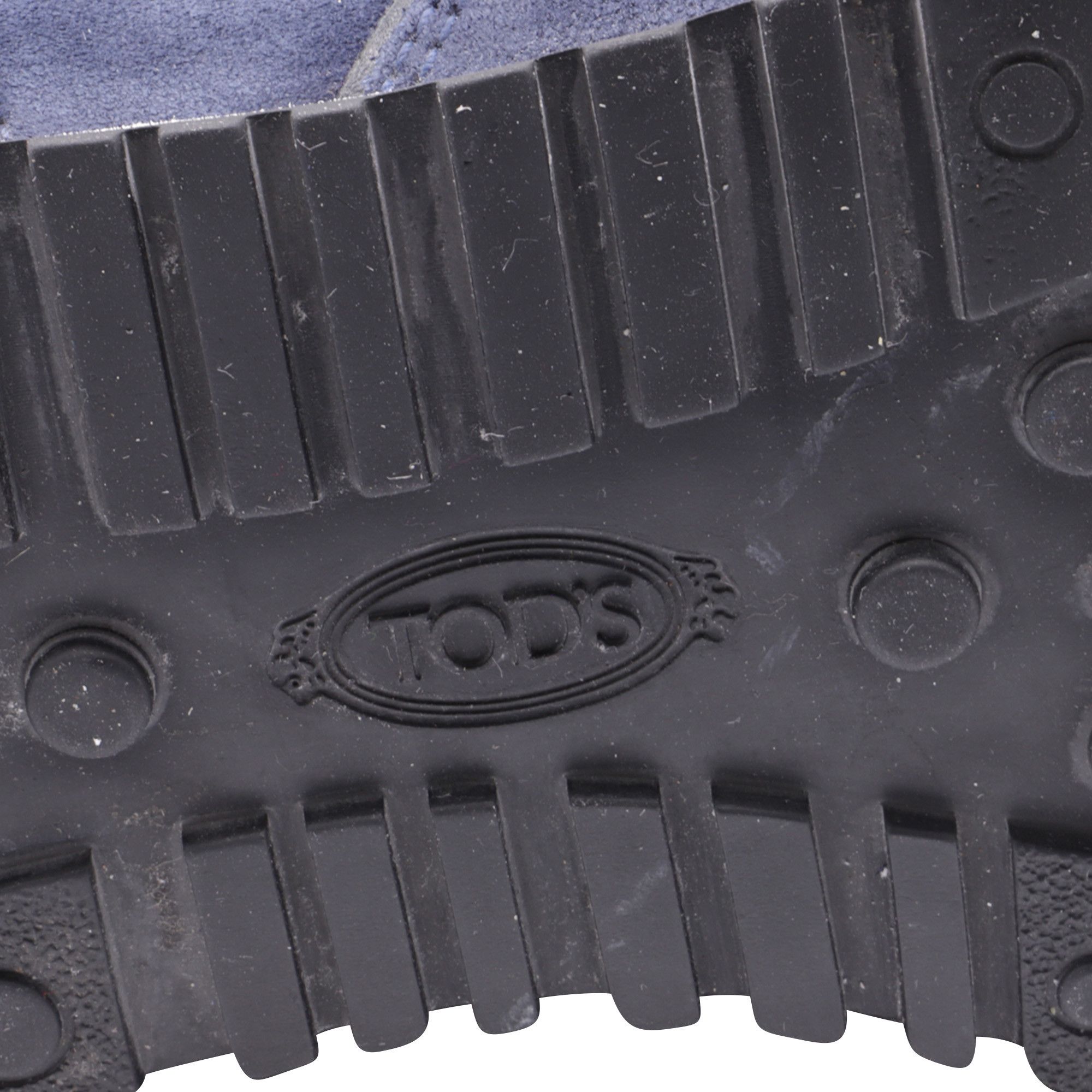 Tod's Tod's Lace-Up Low-Top Sneakers in Navy Blue Suede Size US 8 / EU 41 - 7 Thumbnail