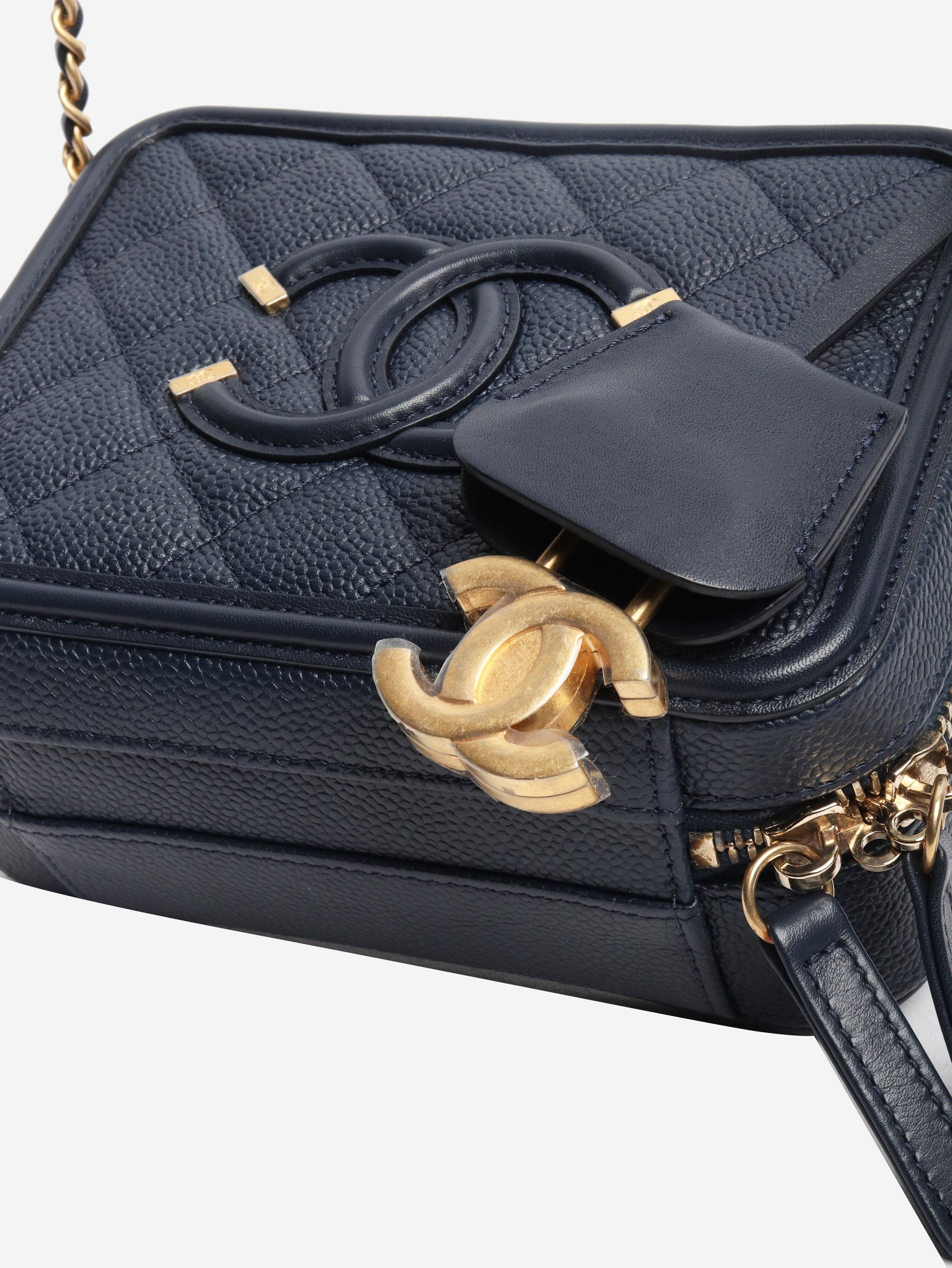 Chanel Navy 2019 mini vanity crossbody bag Size ONE SIZE - 3 Thumbnail
