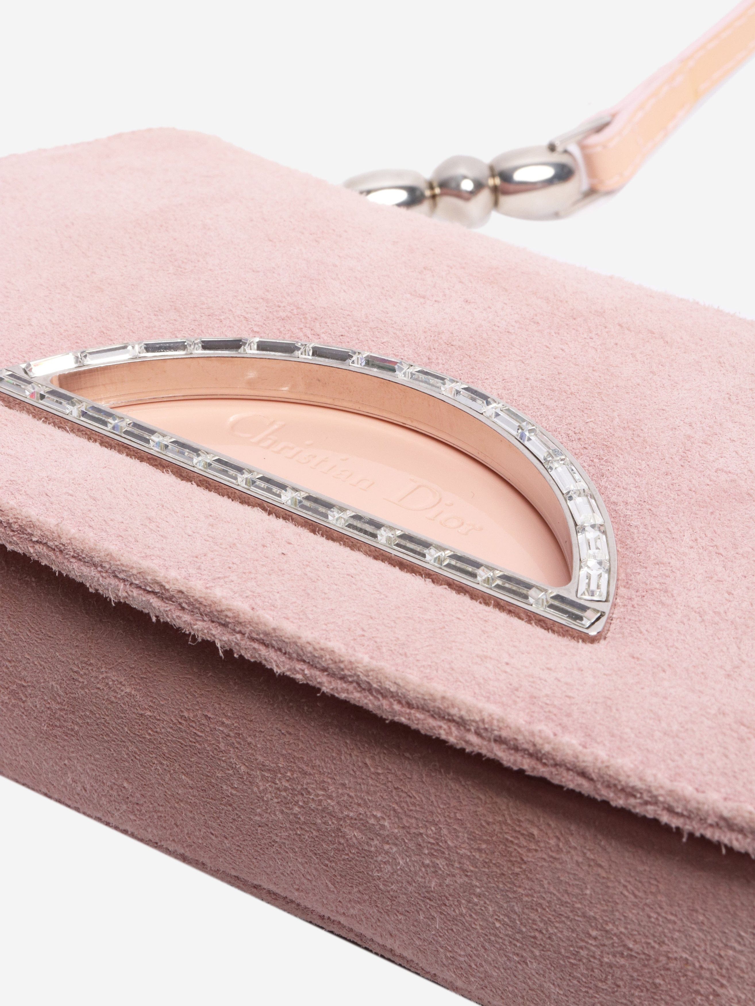 Dior Pink vintage 2000 Malice suede shoulder bag Size ONE SIZE - 4 Thumbnail