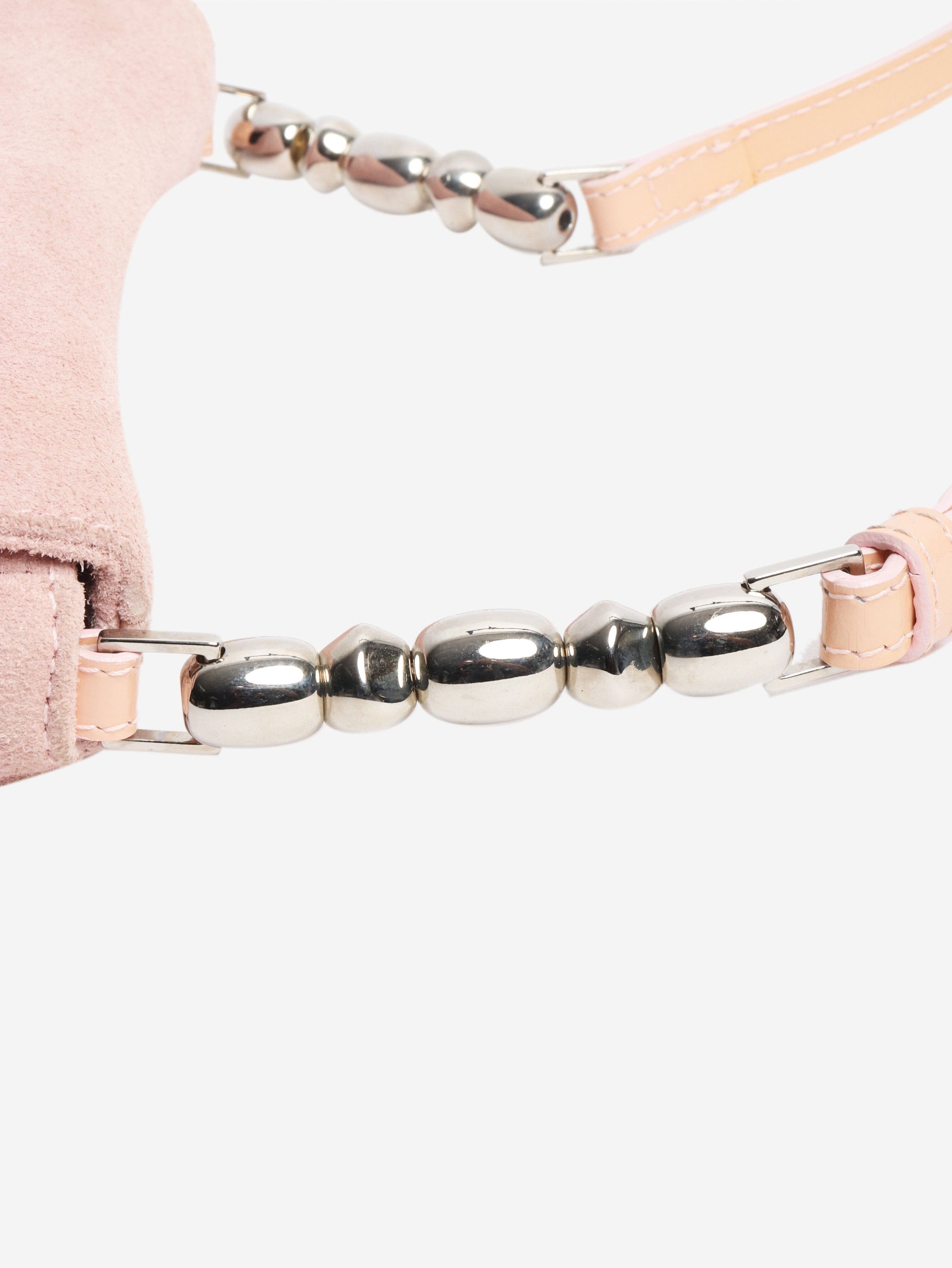 Dior Pink vintage 2000 Malice suede shoulder bag Size ONE SIZE - 5 Thumbnail
