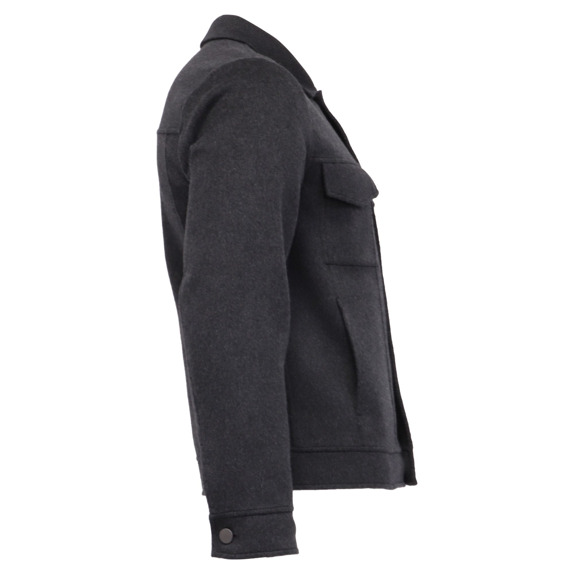 Theory Theory Trucker Jacket in Grey Wool Size US XS / EU 42 / 0 - 3 Thumbnail