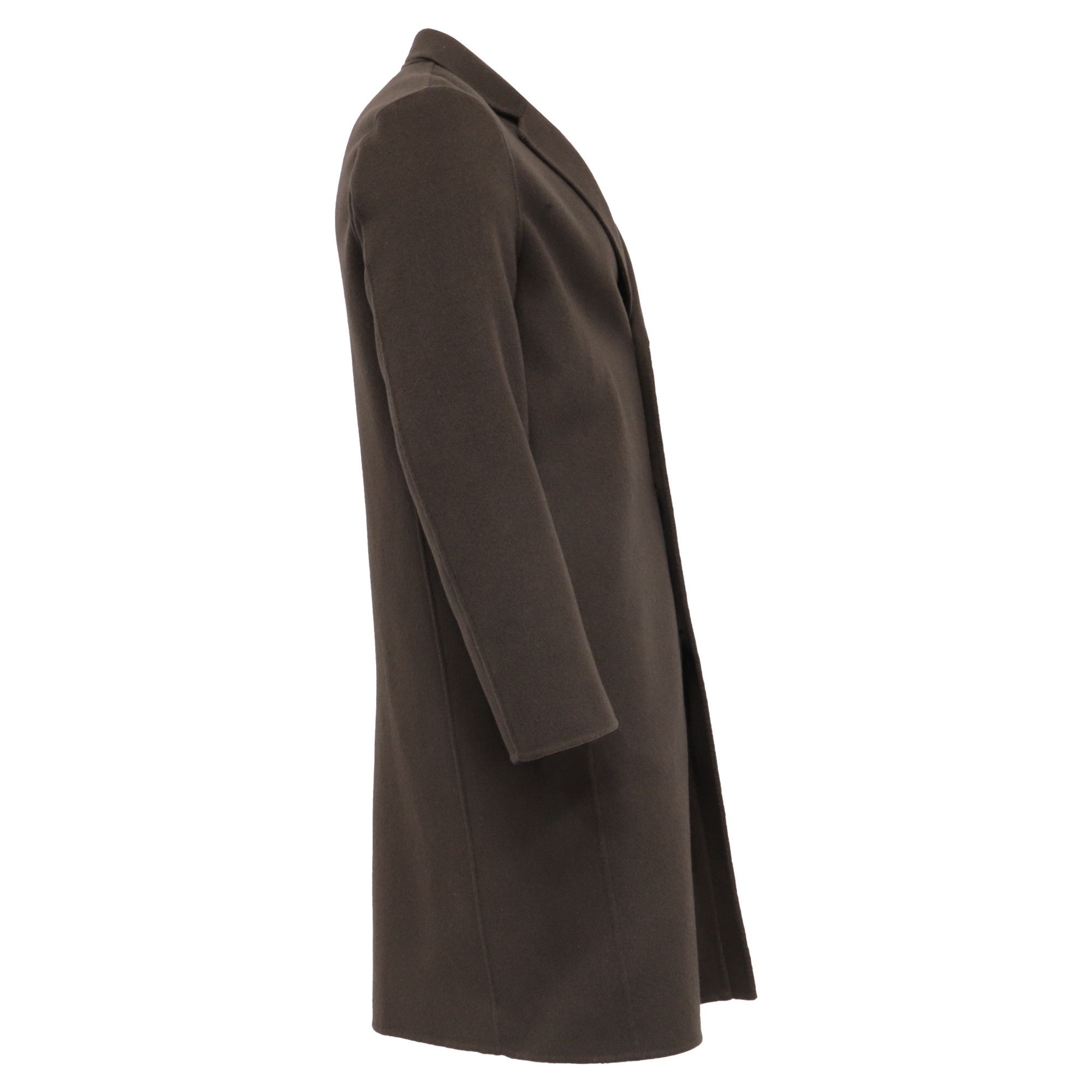 Theory Theory Single-Breasted Coat in Brown Wool Size US XS / EU 42 / 0 - 3 Thumbnail