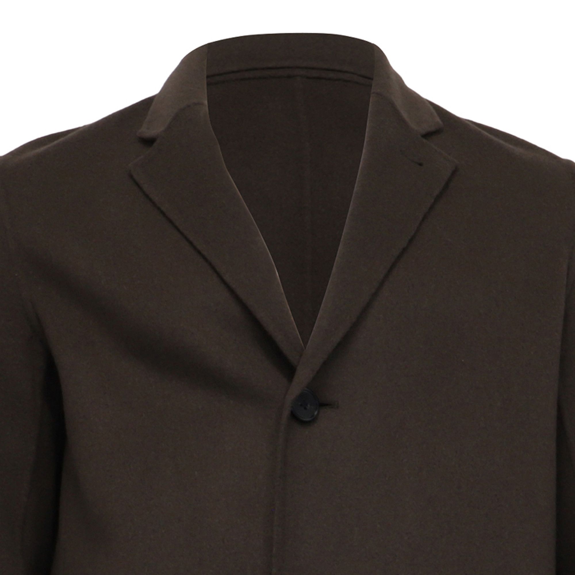 Theory Theory Single-Breasted Coat in Brown Wool Size US XS / EU 42 / 0 - 2 Thumbnail