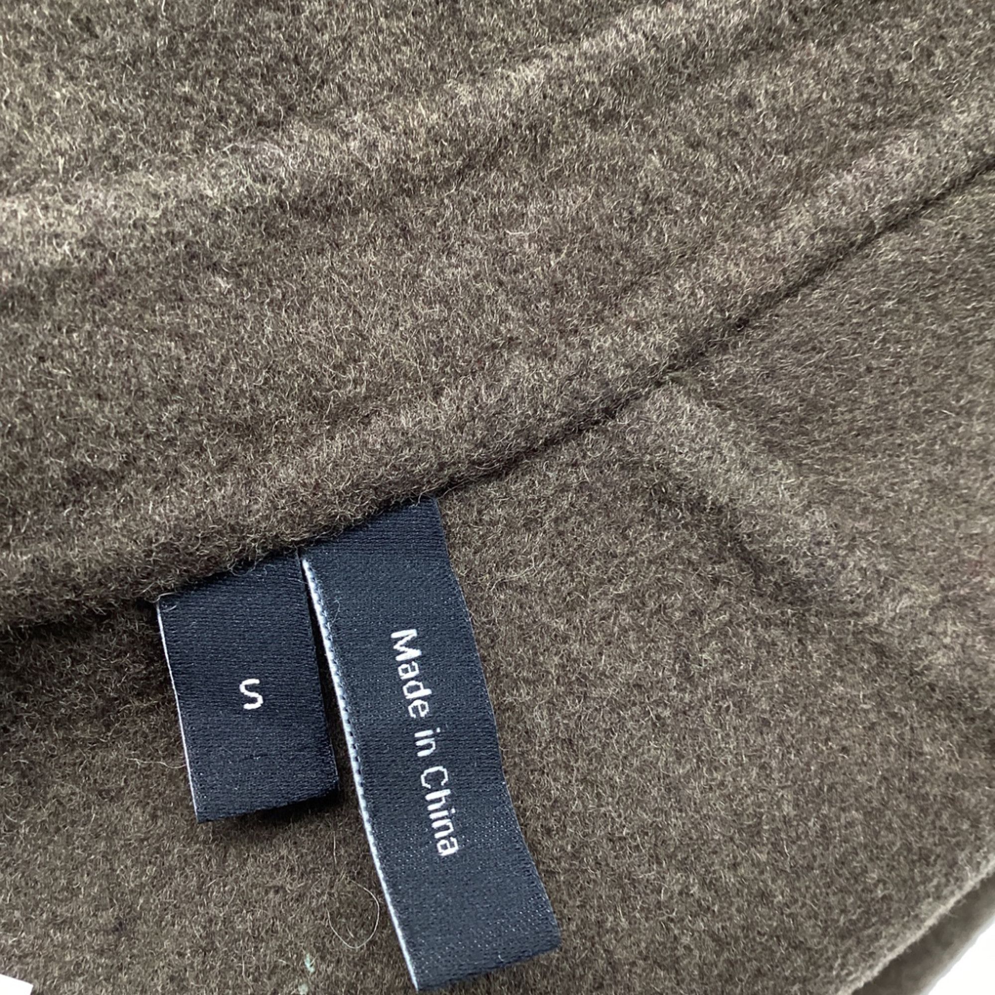 Theory Theory Single-Breasted Coat in Brown Wool Size US XS / EU 42 / 0 - 7 Thumbnail