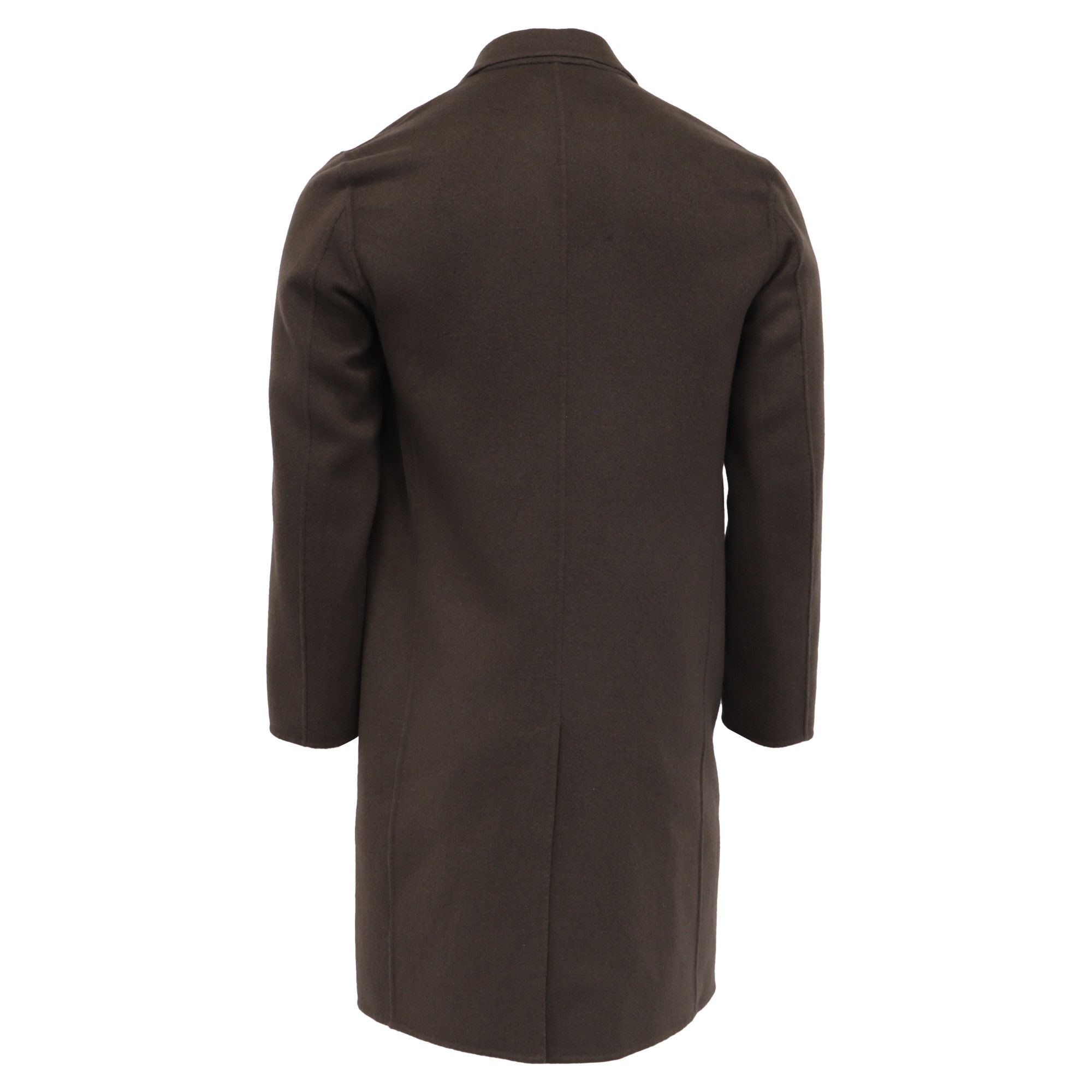 Theory Theory Single-Breasted Coat in Brown Wool Size US XS / EU 42 / 0 - 4 Thumbnail