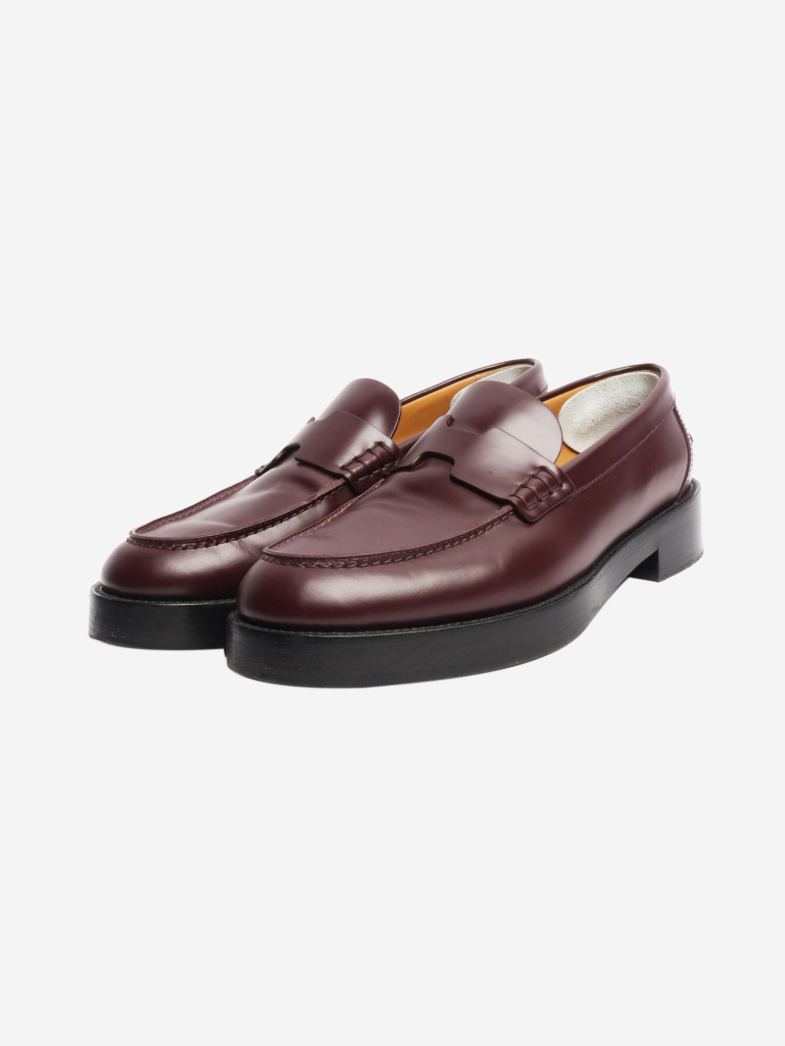 Other Burgundy leather loafers - EU 38.5 Size US 7 / IT 37 - 2 Thumbnail