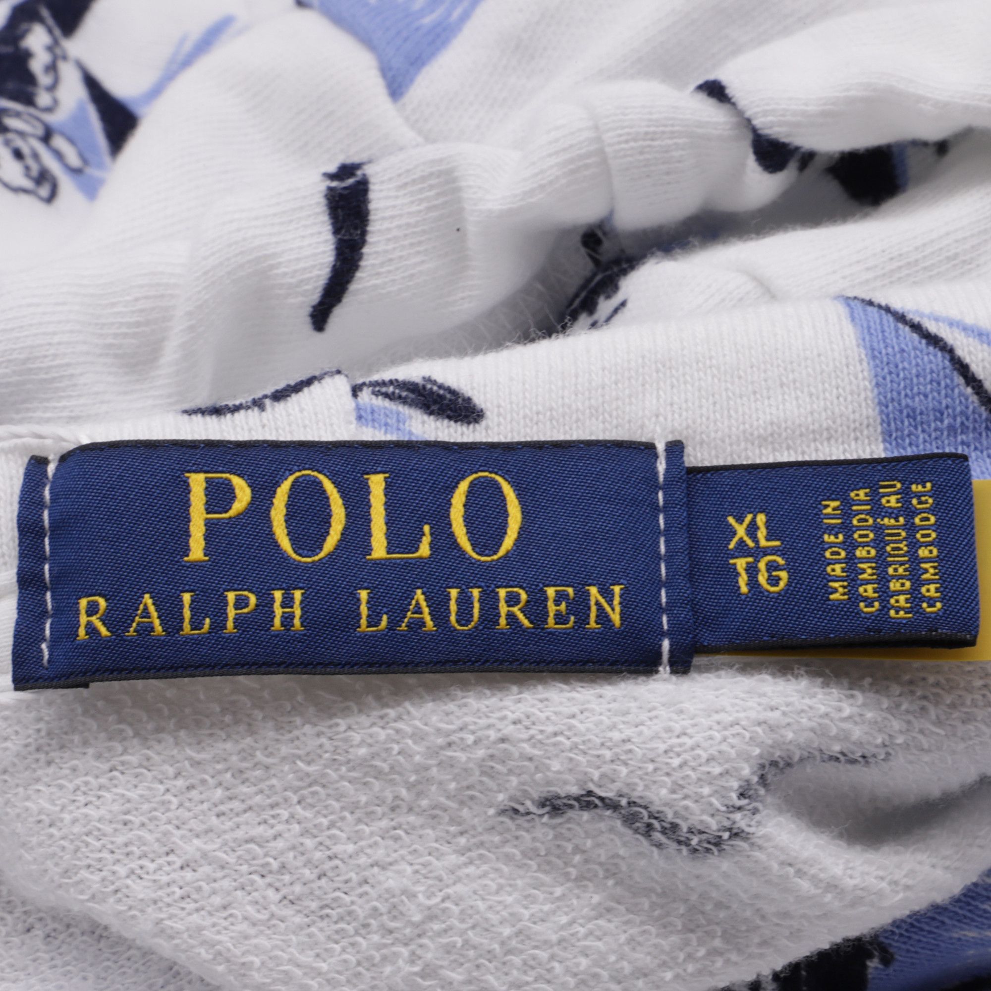 Ralph Lauren Polo Ralph Lauren Sailing Polo Bear Hoodie in White Cotton Size US XL / EU 56 / 4 - 5 Thumbnail