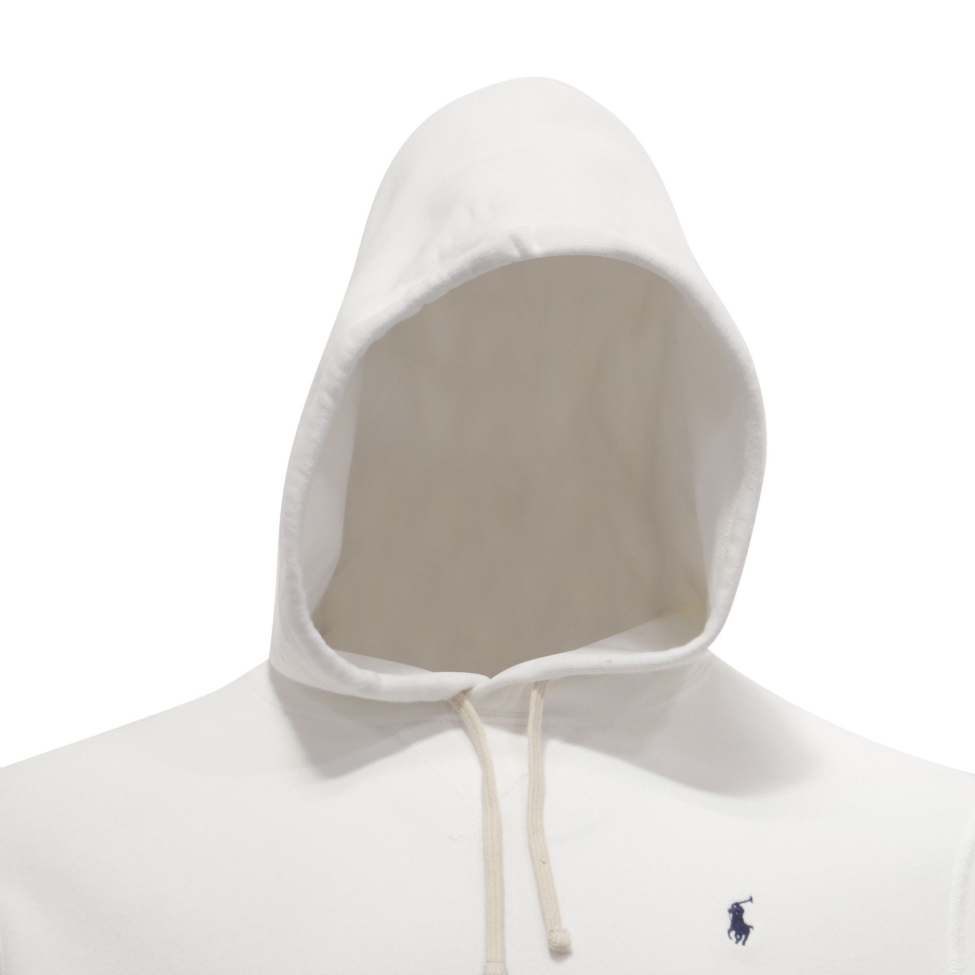 Ralph Lauren Polo Ralph Logo Embroidered Hoodie in White Cotton Size US M / EU 48-50 / 2 - 2 Thumbnail
