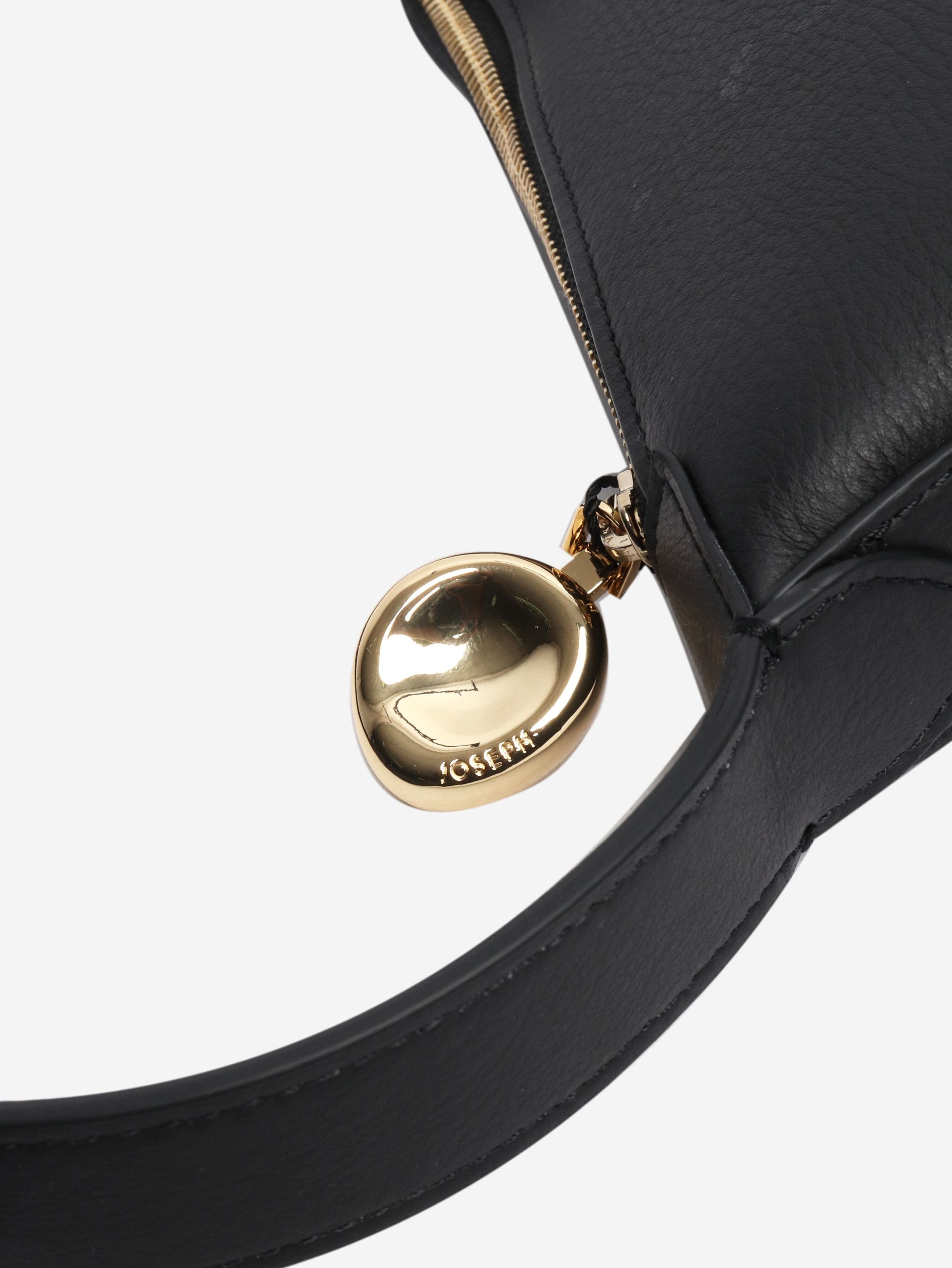 Joseph Black half moon bag Size ONE SIZE - 3 Thumbnail