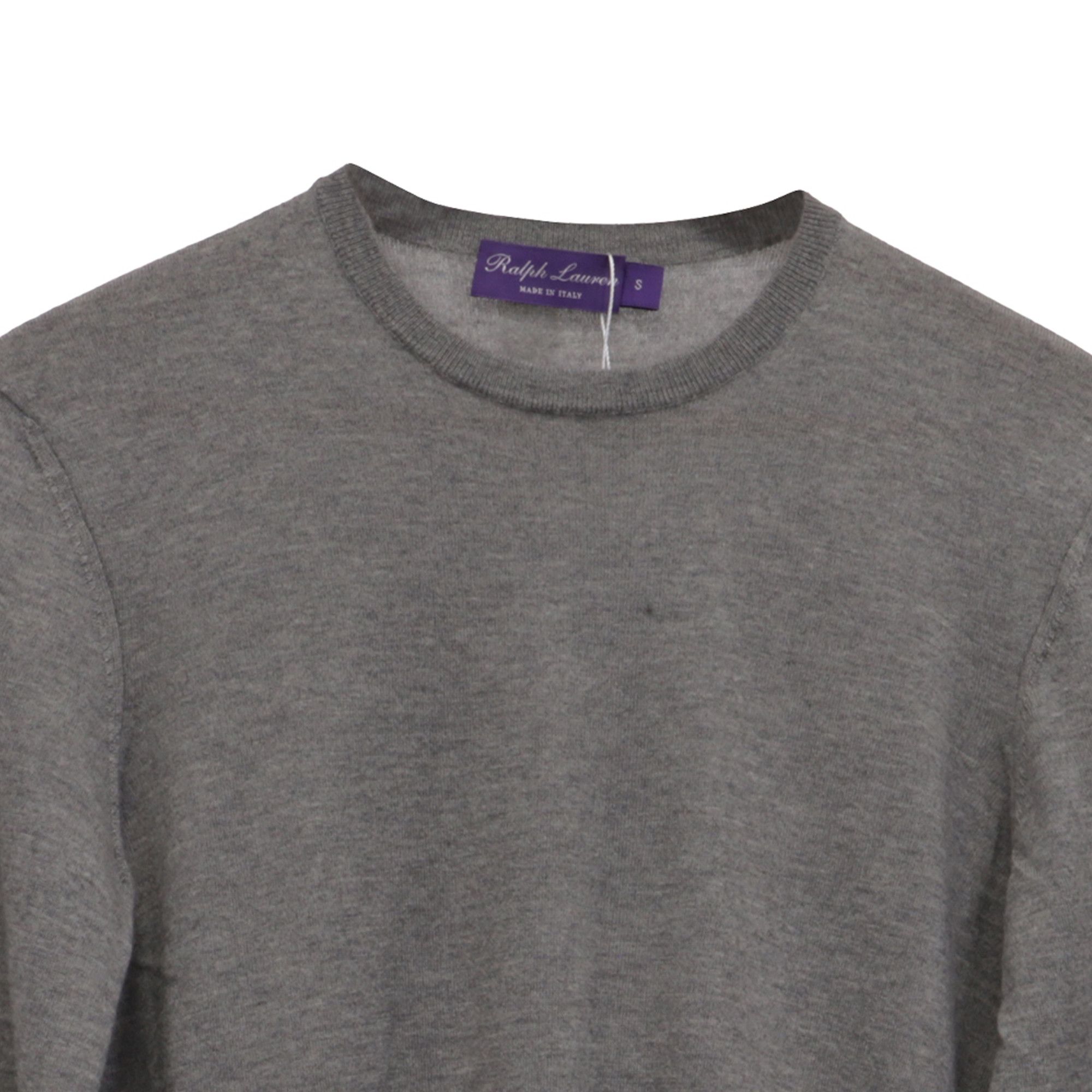 Ralph Lauren Ralph Lauren Purple Label Crewneck Sweater in Grey Cashmere Size US XS / EU 42 / 0 - 2 Thumbnail