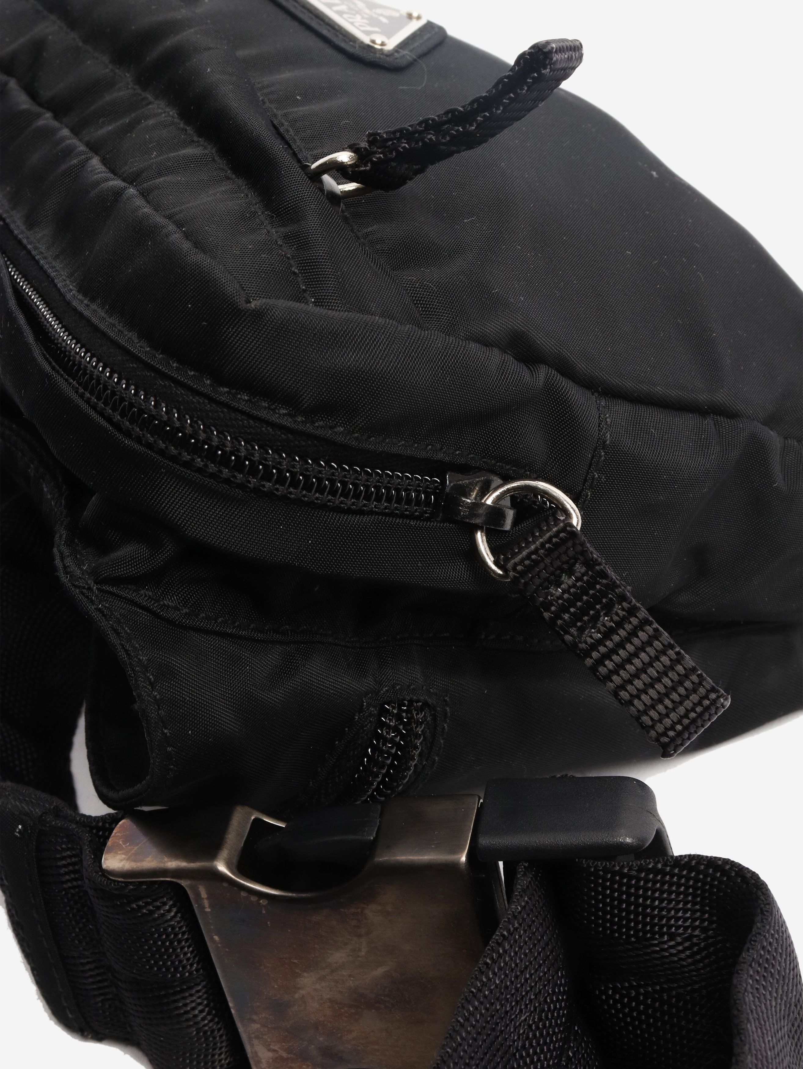 Prada Black nylon belt bag Size ONE SIZE - 4 Thumbnail