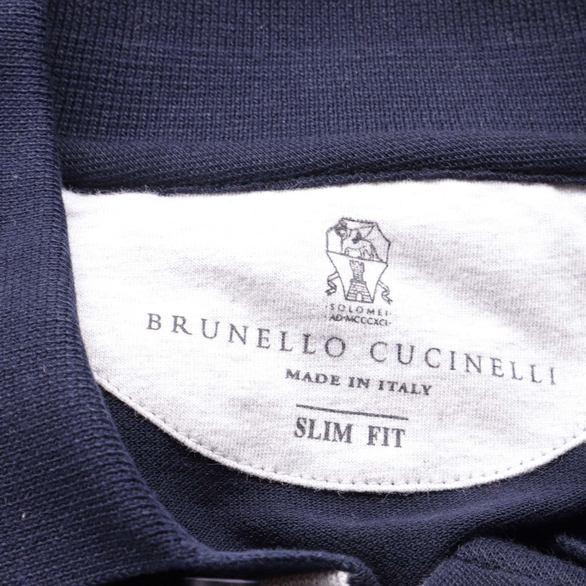Brunello Cucinelli Brunello Cucinelli Logo-Embroidered Short Sleeve Polo Shirt Size US XS / EU 42 / 0 - 4 Thumbnail
