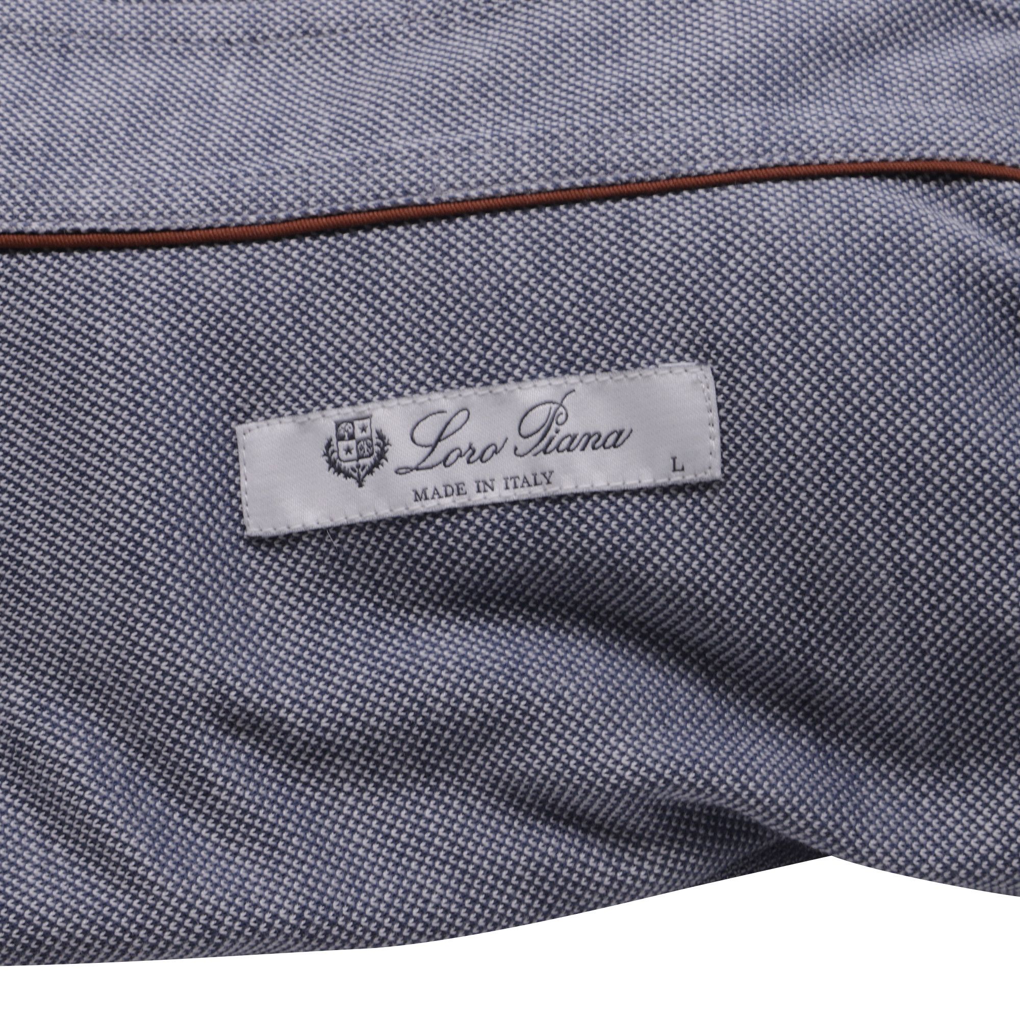 Loro Piana Loro Piana Button-Down Long Sleeve Shirt in Grey Cotton Size US M / EU 48-50 / 2 - 5 Thumbnail