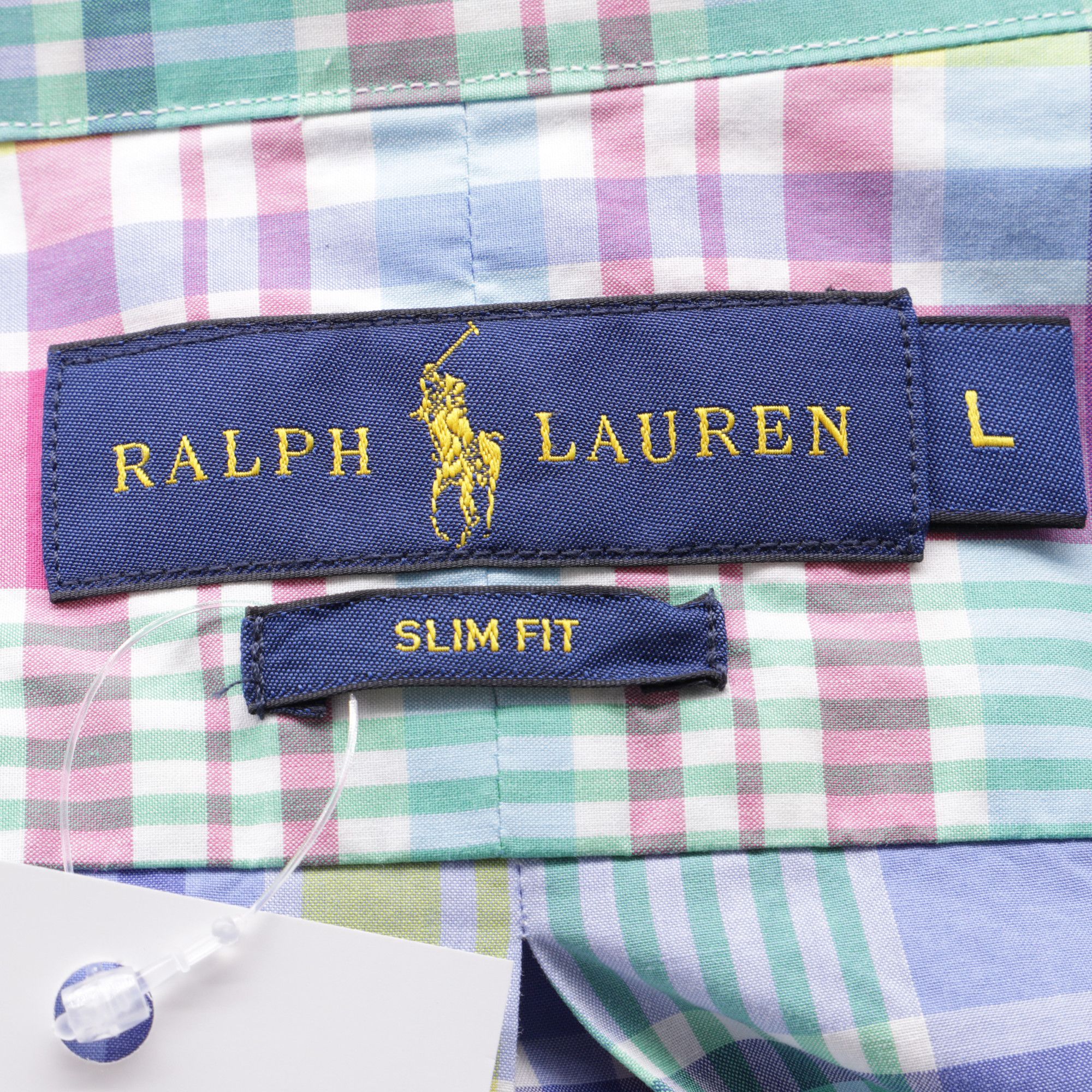 Ralph Lauren Ralph Lauren Plaid Button-Down Short Sleeve Shirt in Multico Size US L / EU 52-54 / 3 - 5 Thumbnail