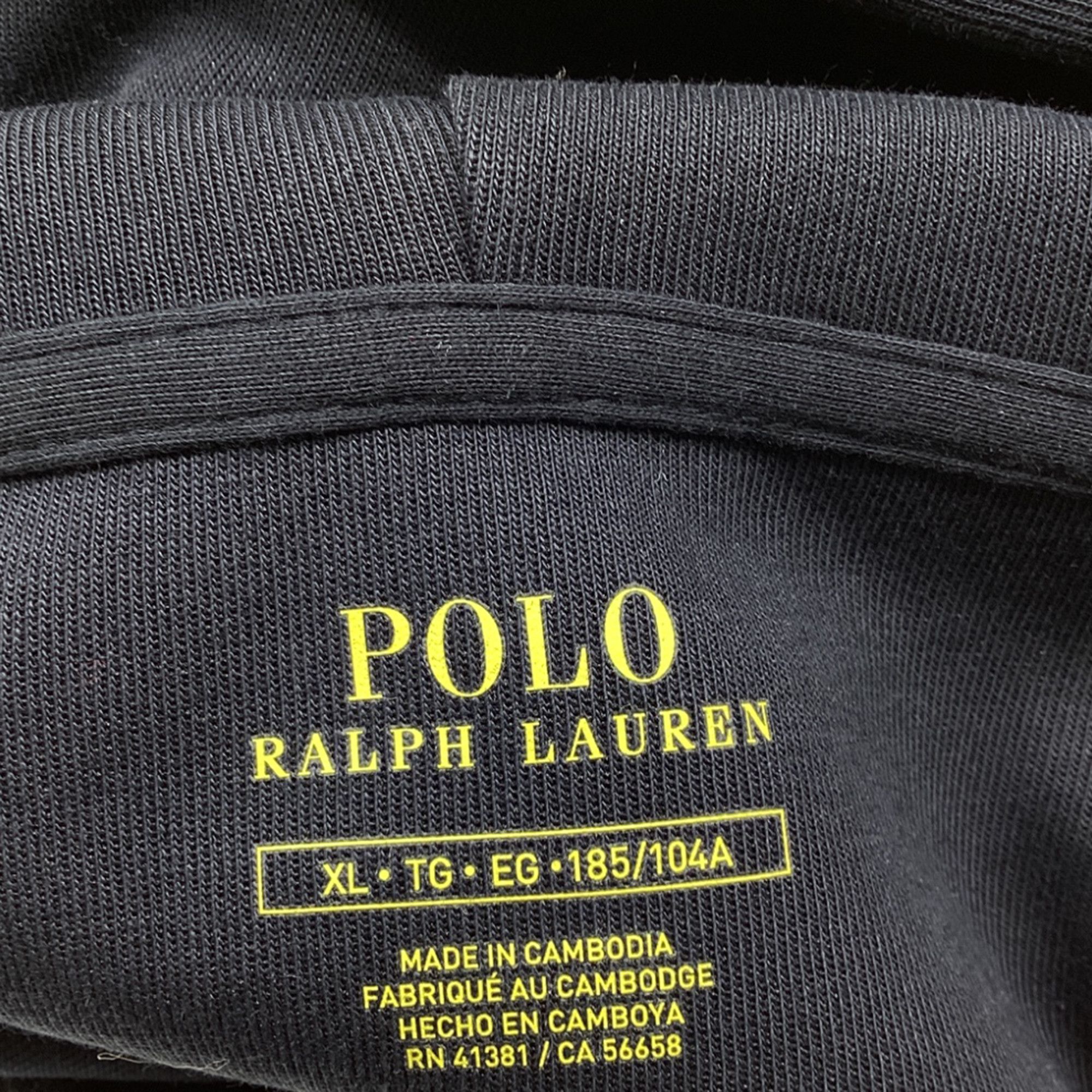 Ralph Lauren Polo Ralph Lauren Logo Embroidered Hoodie in Navy Blue Cotto Size US XL / EU 56 / 4 - 6 Thumbnail
