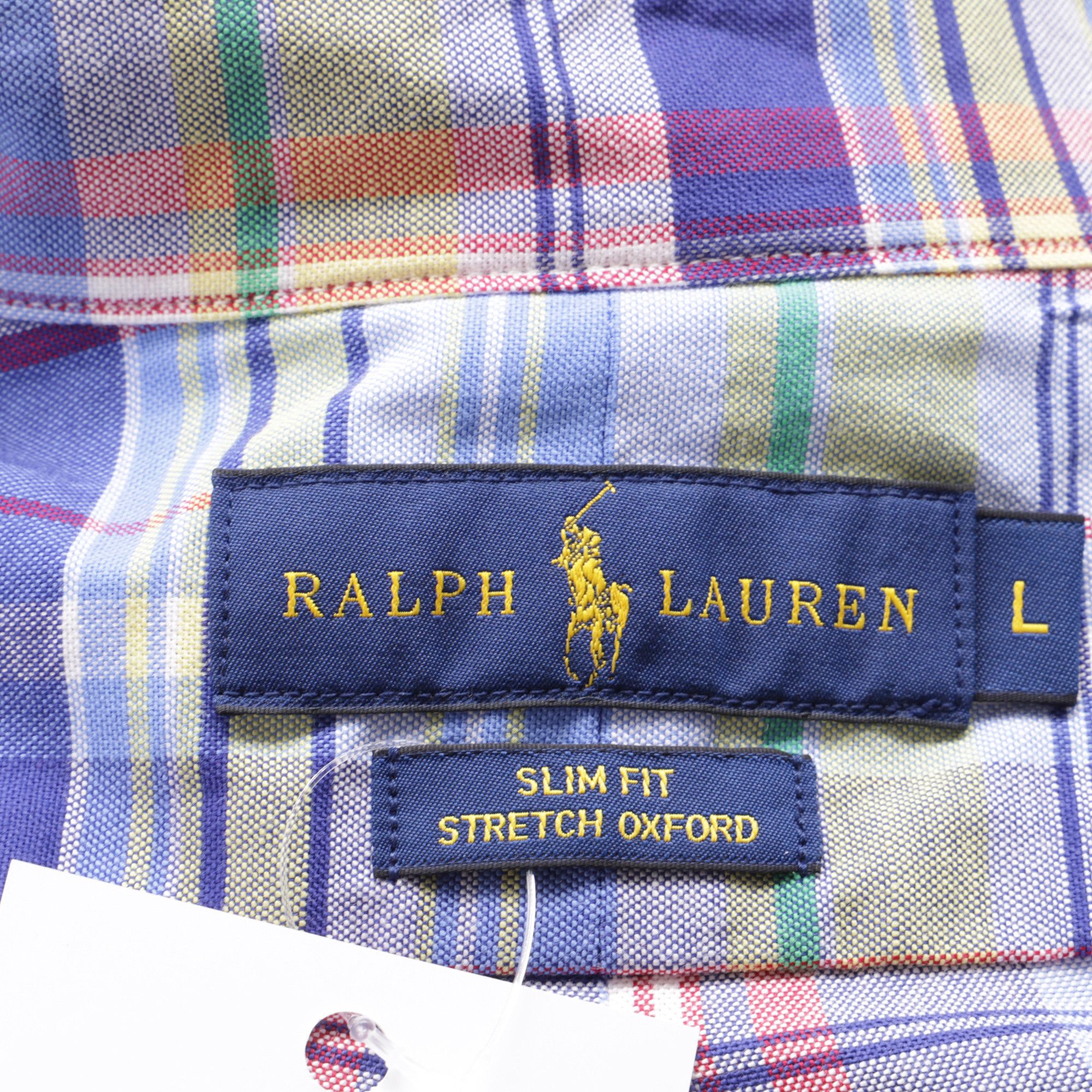 Ralph Lauren Ralph Lauren Plaid Button-Down Shirt in Multicolor Cotton Size US L / EU 52-54 / 3 - 5 Thumbnail