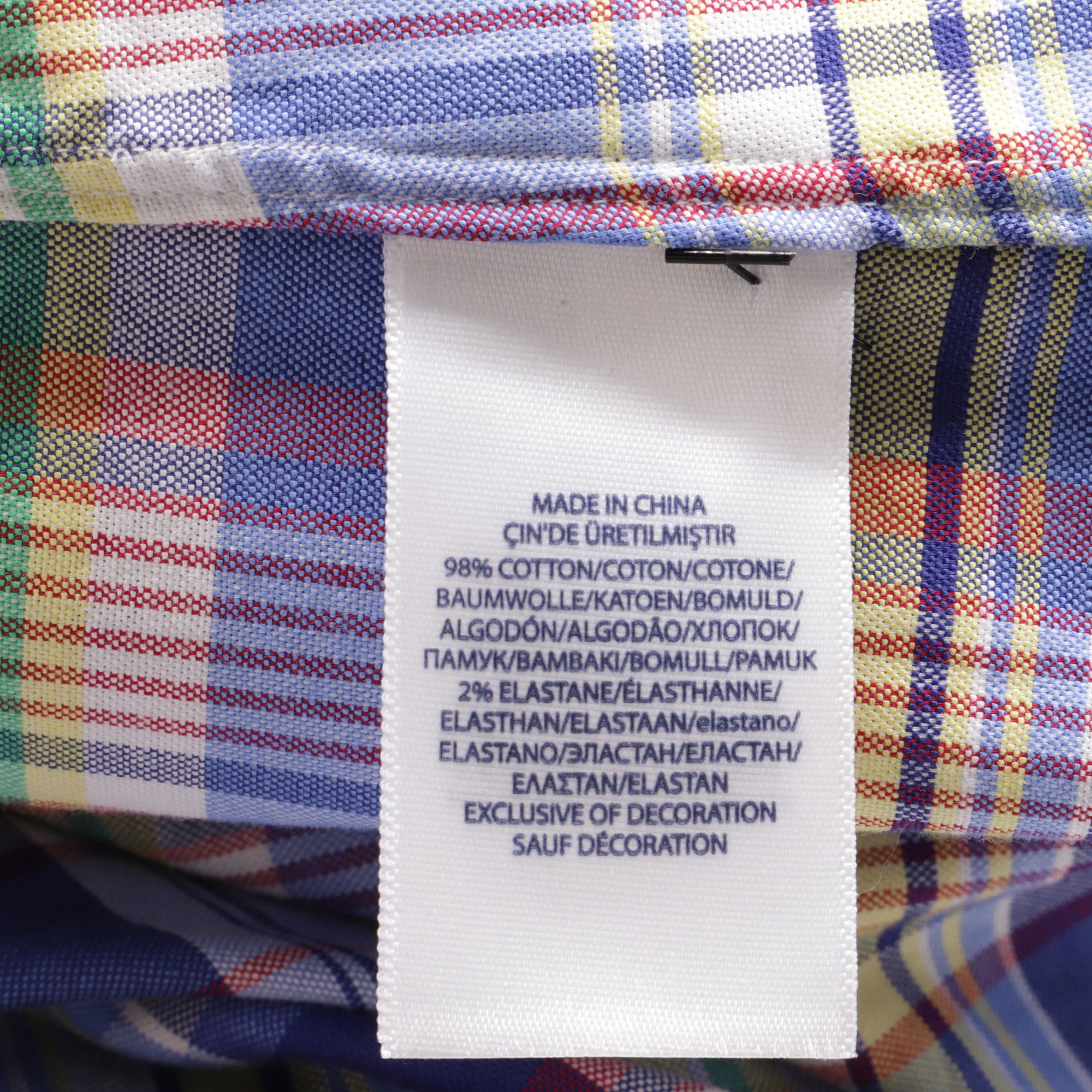 Ralph Lauren Ralph Lauren Plaid Button-Down Shirt in Multicolor Cotton Size US L / EU 52-54 / 3 - 6 Thumbnail