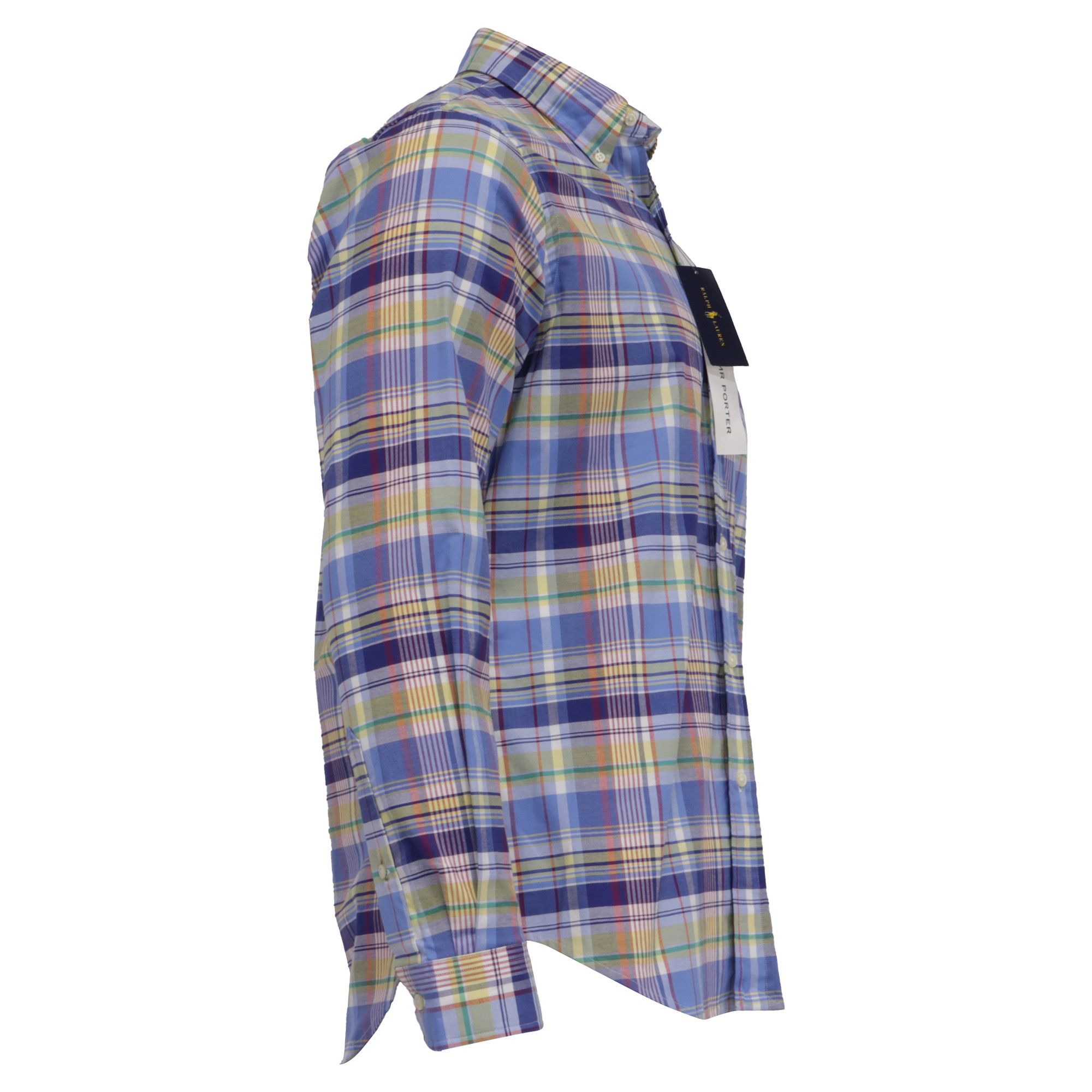 Ralph Lauren Ralph Lauren Plaid Button-Down Shirt in Multicolor Cotton Size US L / EU 52-54 / 3 - 3 Thumbnail