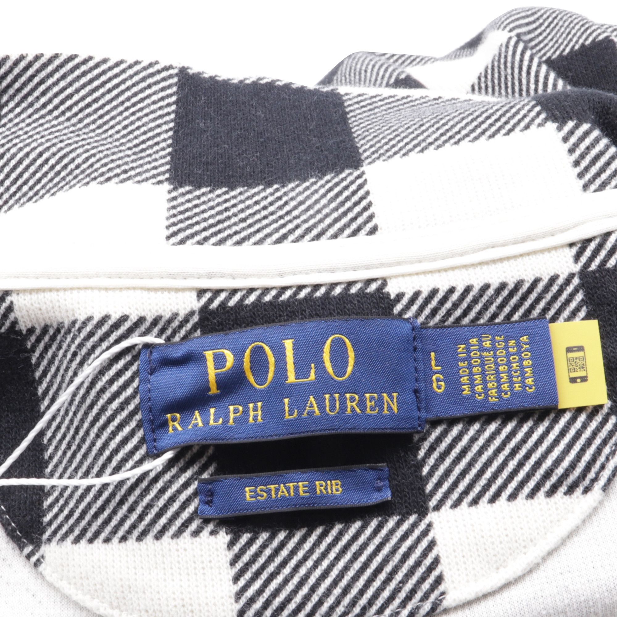 Ralph Lauren Polo Ralph Lauren Checked Double-Knit Quarter-Zip Pullover i Size US M / EU 48-50 / 2 - 5 Thumbnail