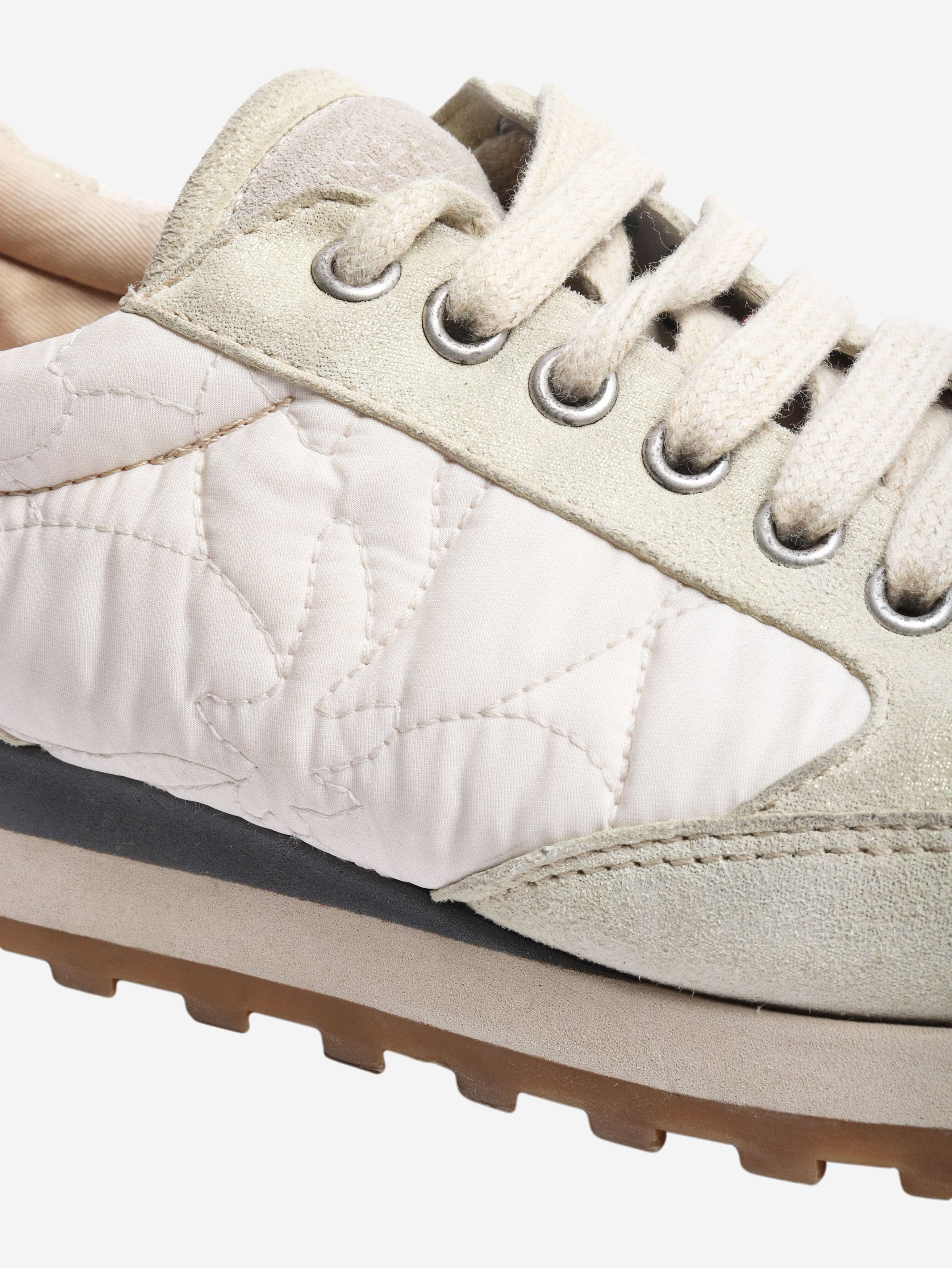 Brunello Cucinelli Multicolour monili patch sneakers - EU 38 Size US 7.5 / IT 37.5 - 3 Thumbnail