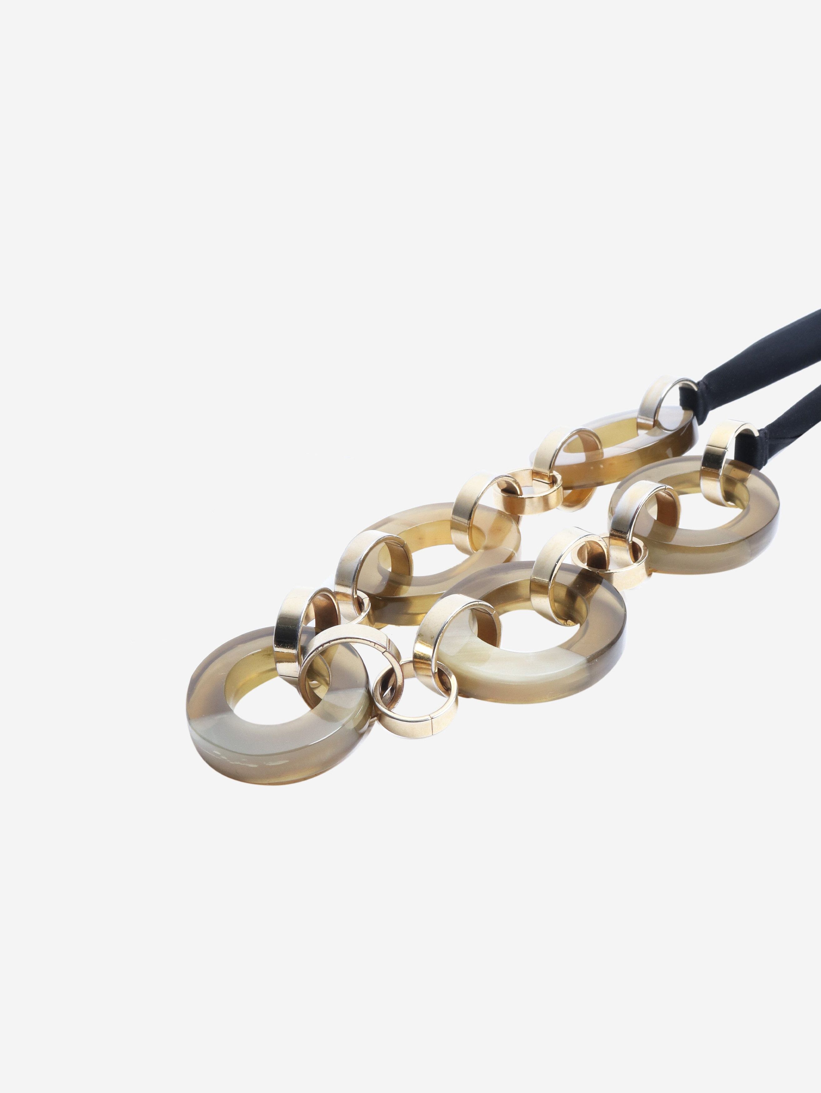 Marni Black and brown resin necklace Size ONE SIZE - 3 Thumbnail