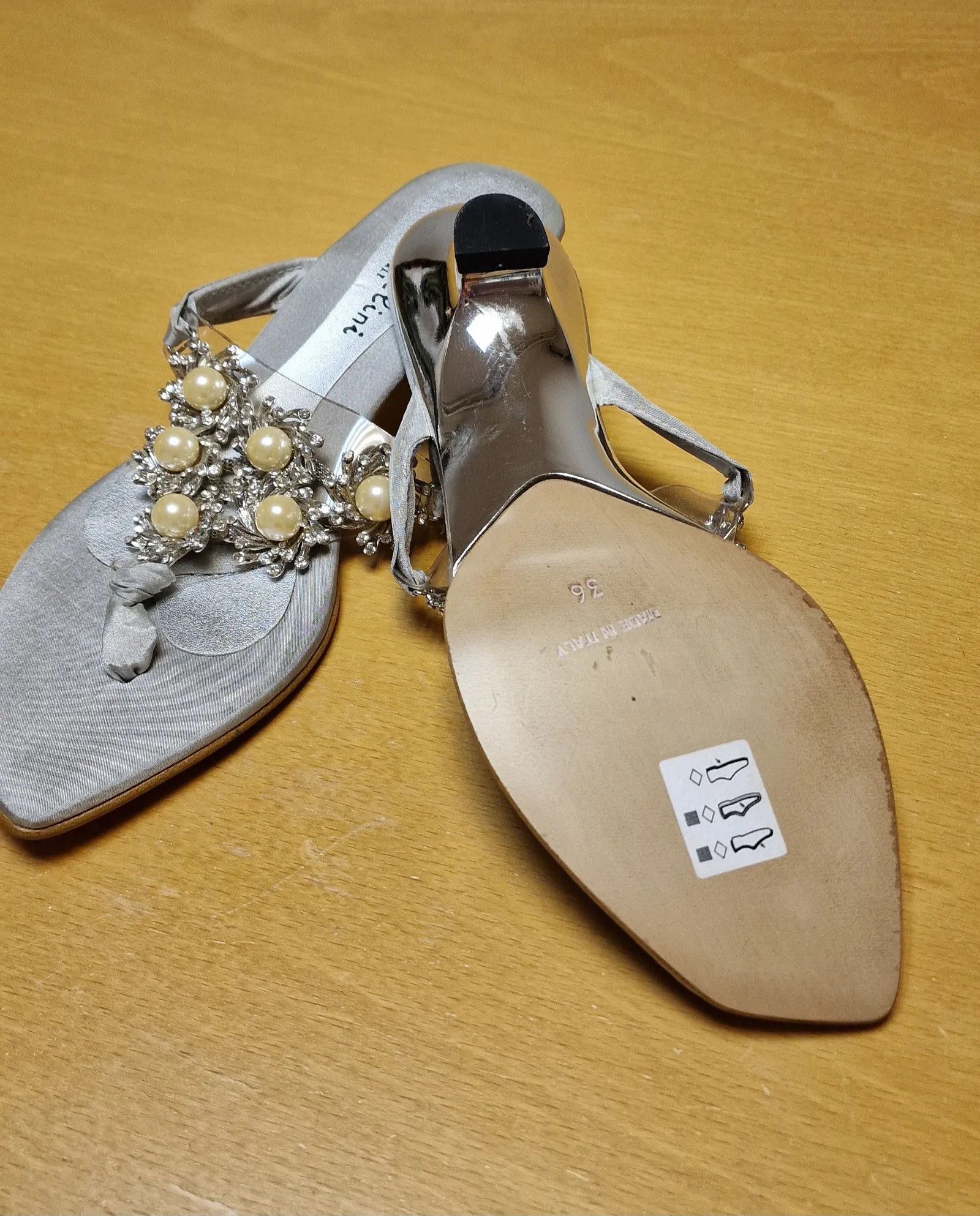 Pollini Mauricio Pollini Sandals Size US 6 / IT 36 - 3 Thumbnail