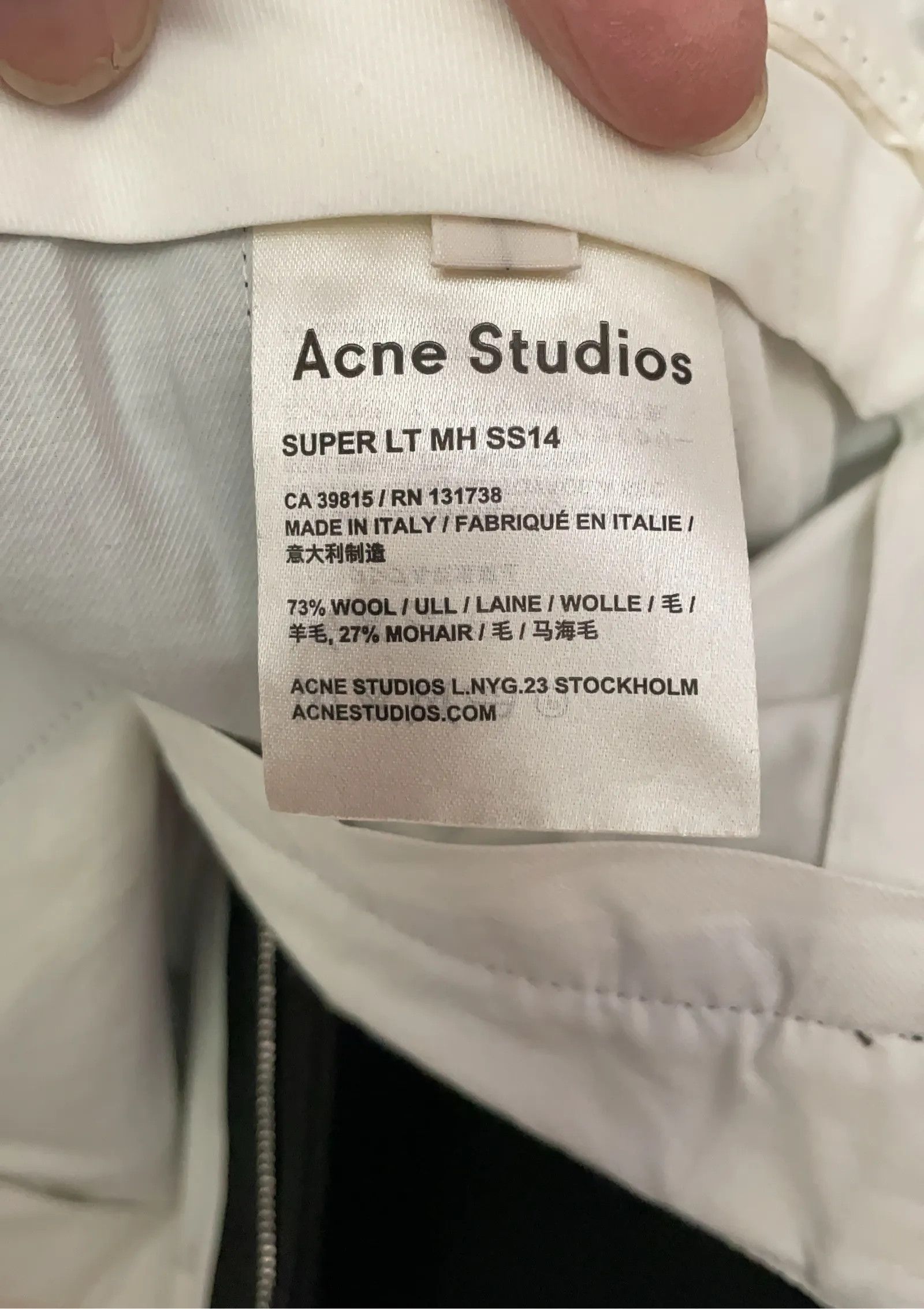 Acne Studios Acne Studios Pants Size 28" / US 6 / IT 42 - 3 Thumbnail
