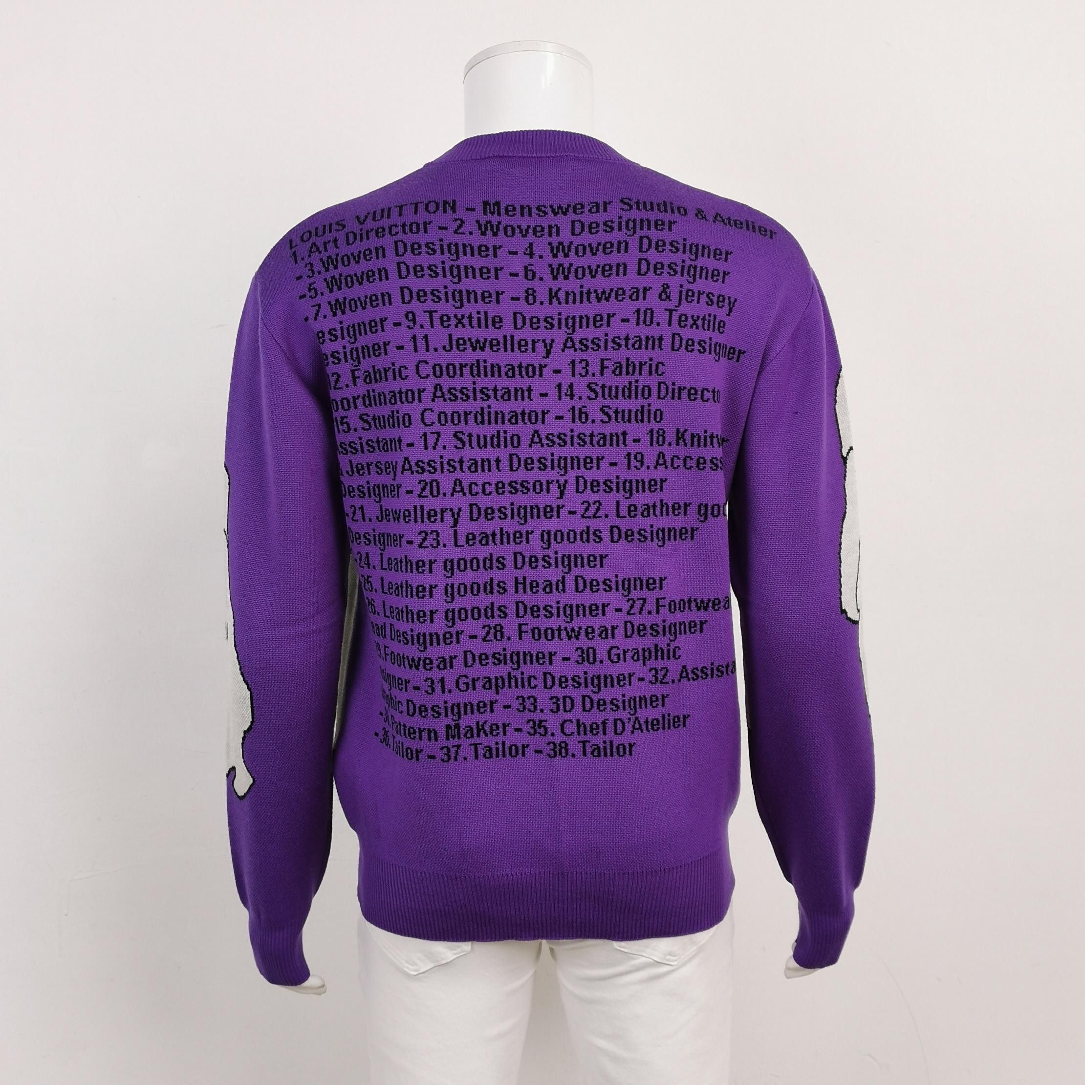 Louis Vuitton Louis Vuitton Men m Sweaters Knitwear Size US M / EU 48-50 / 2 - 2 Thumbnail