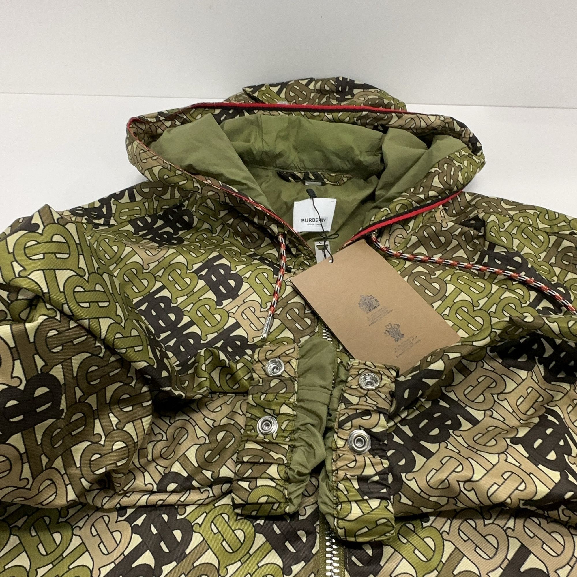 Burberry Burberry Monogram Hooded Jacket Size M Size US M / EU 48-50 / 2 - 7 Thumbnail