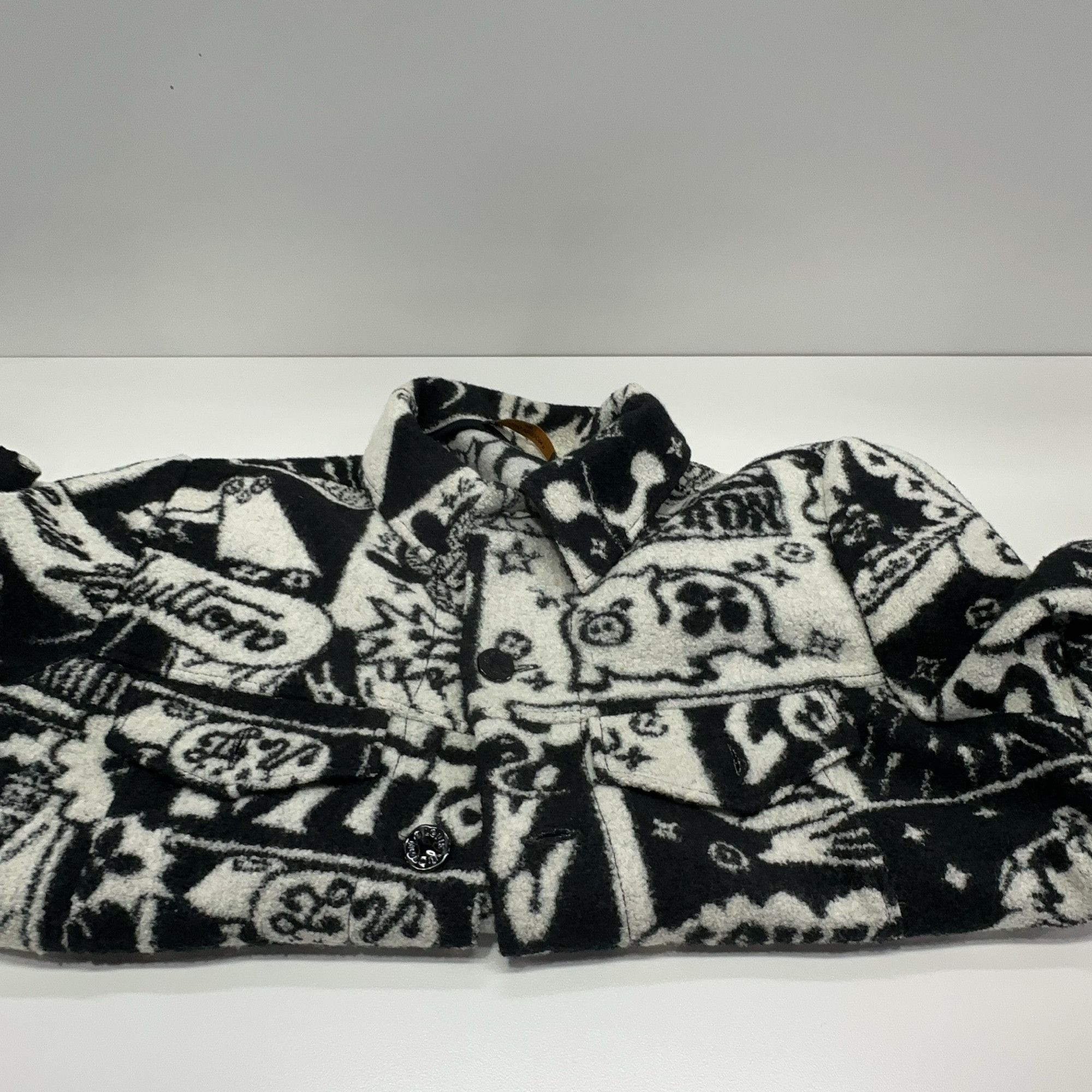 Louis Vuitton Louis Vuitton Graphic Wool Blend Jacket Size M Size US M / EU 48-50 / 2 - 6 Thumbnail