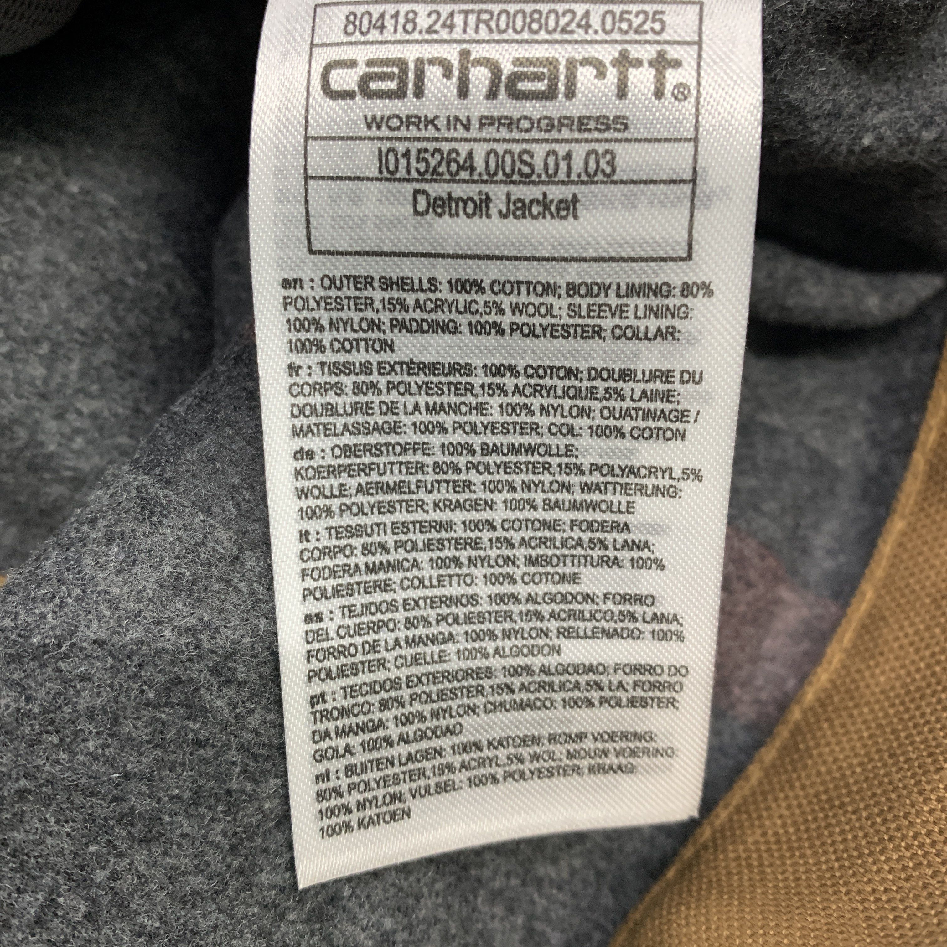 Carhartt Wip Carhartt WIP Detroit Jacket Hamilton Brown Size XL Size US XL / EU 56 / 4 - 4 Thumbnail