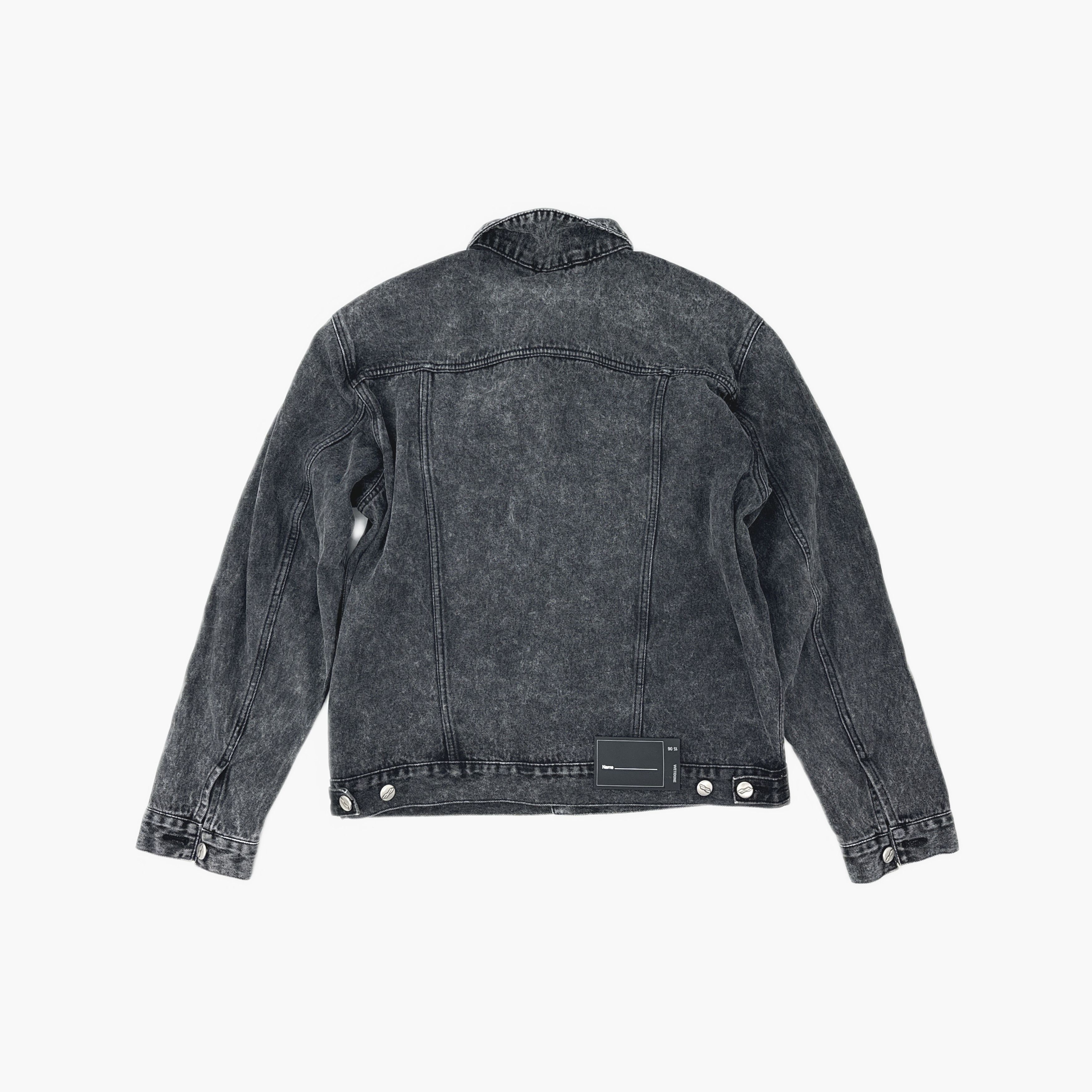 WE11DONE WE11DONE Logo Patch Denim Jacket Size M Size US M / EU 48-50 / 2 - 2 Thumbnail