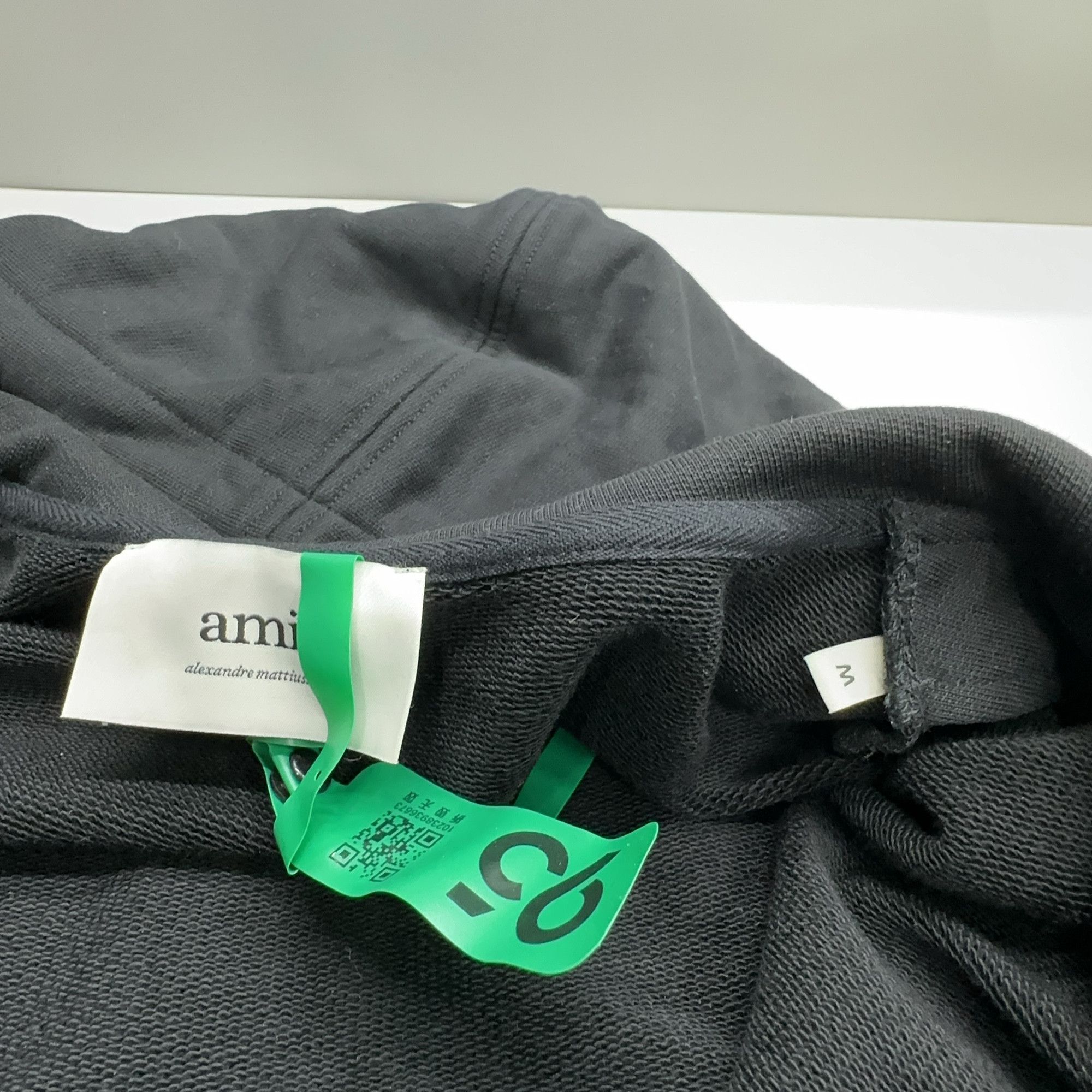 AMI Ami Paris Red Heart Zip Up Hoodie Black M Size US M / EU 48-50 / 2 - 4 Thumbnail