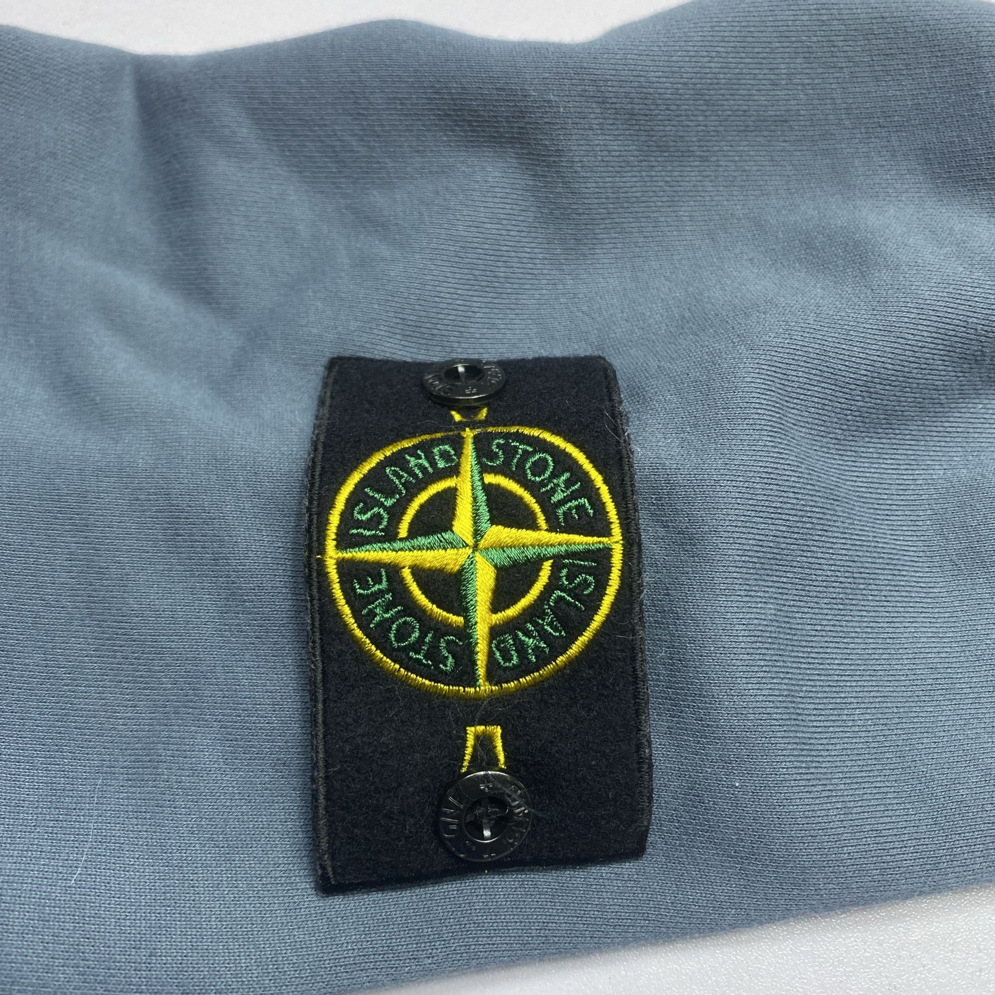 Stone Island Stone Island Logo Patch Zip-Up Hoodie Size L Size US L / EU 52-54 / 3 - 5 Thumbnail