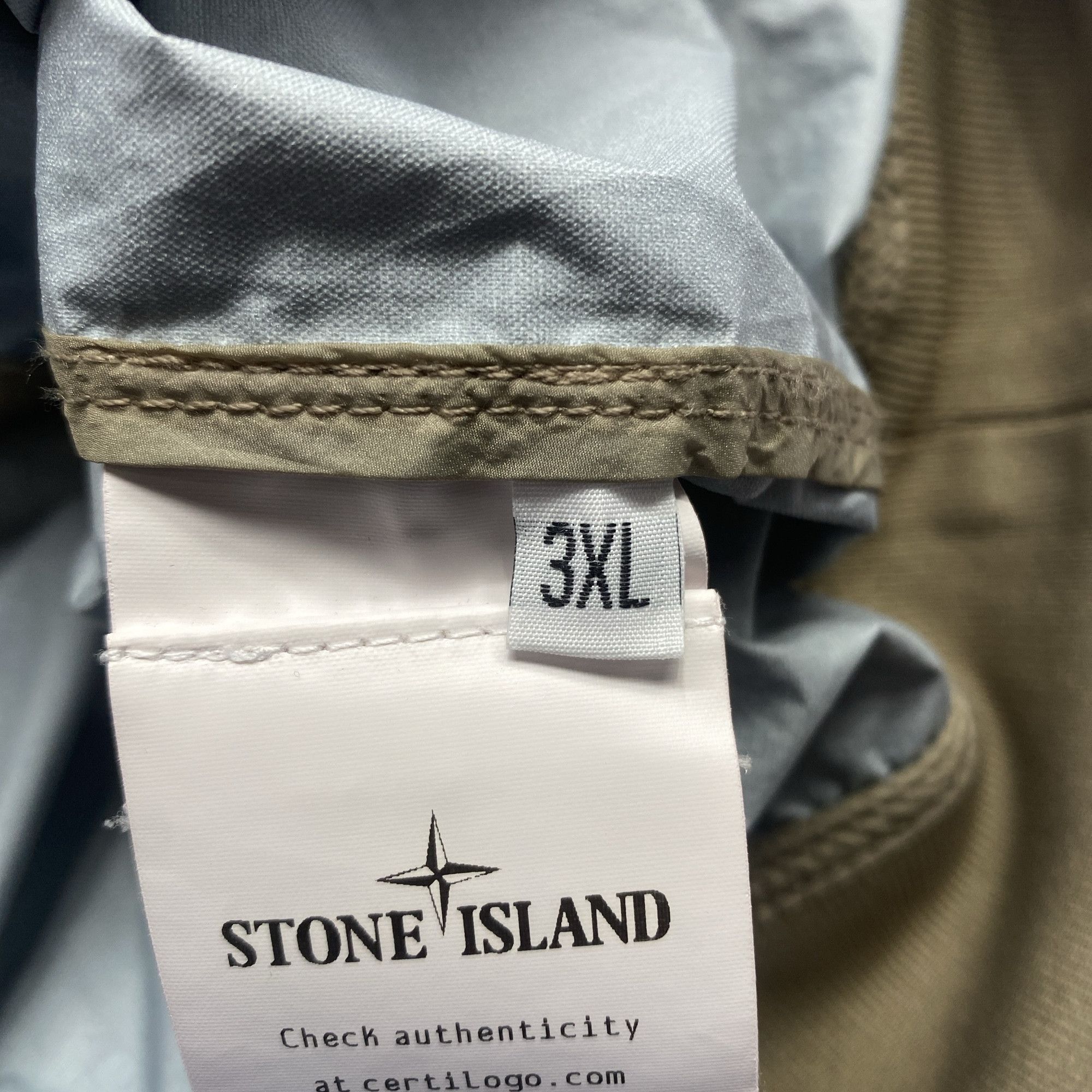 Stone Island Stone Island Membrana 3L TC Hooded Jacket Gray Size 3XL Size US XXL / EU 58 / 5 - 5 Thumbnail