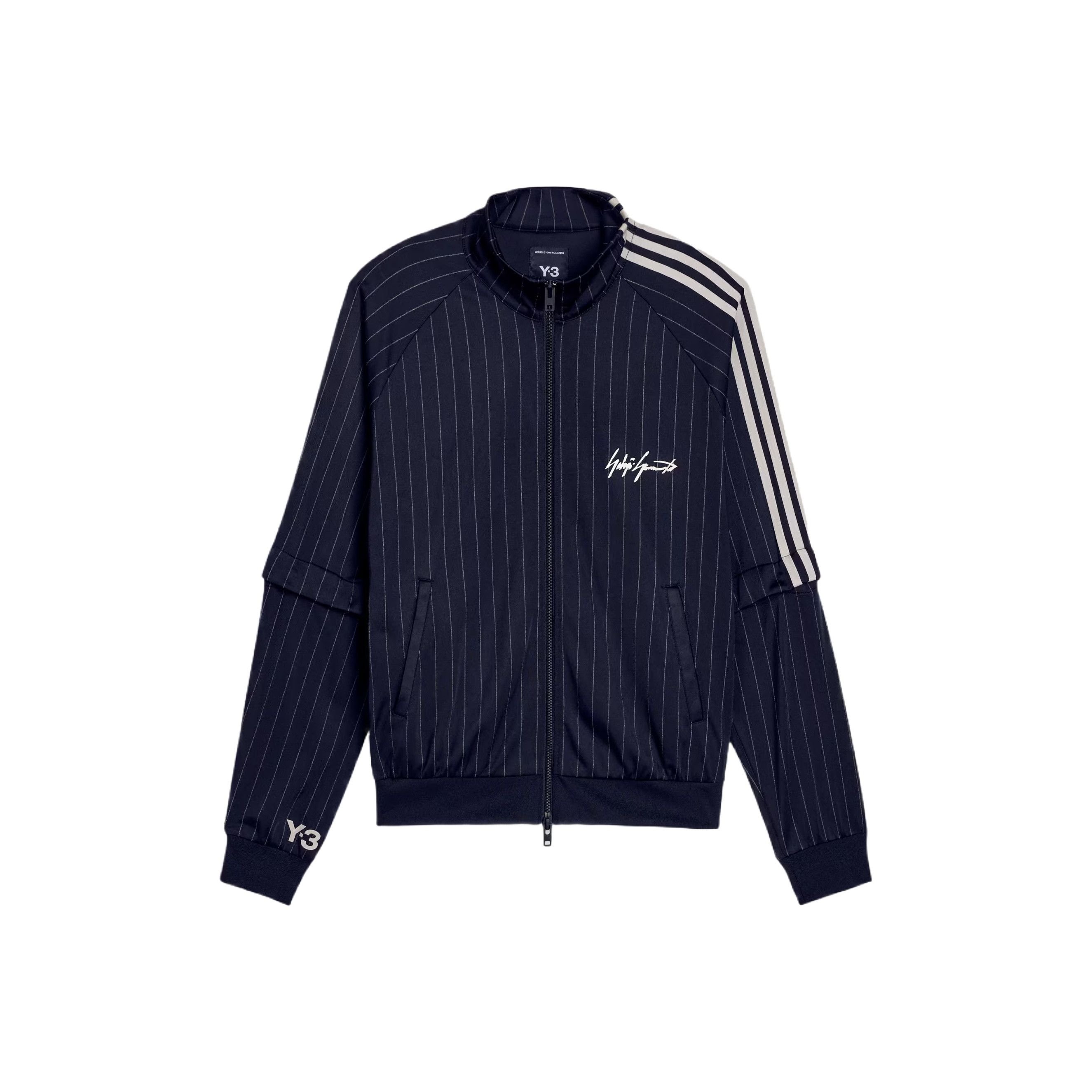 Y-3 Y-3 Pinstripe Track Jacket Size 2XL Size US XXL / EU 58 / 5 - 2 Thumbnail