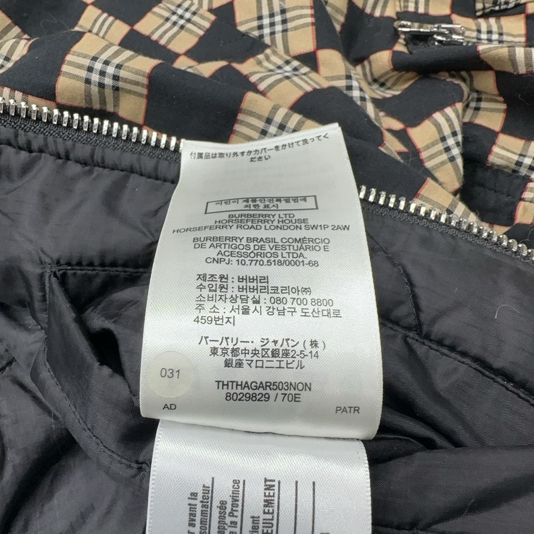Burberry Burberry Check Bomber Jacket Size S Size US S / EU 44-46 / 1 - 5 Thumbnail