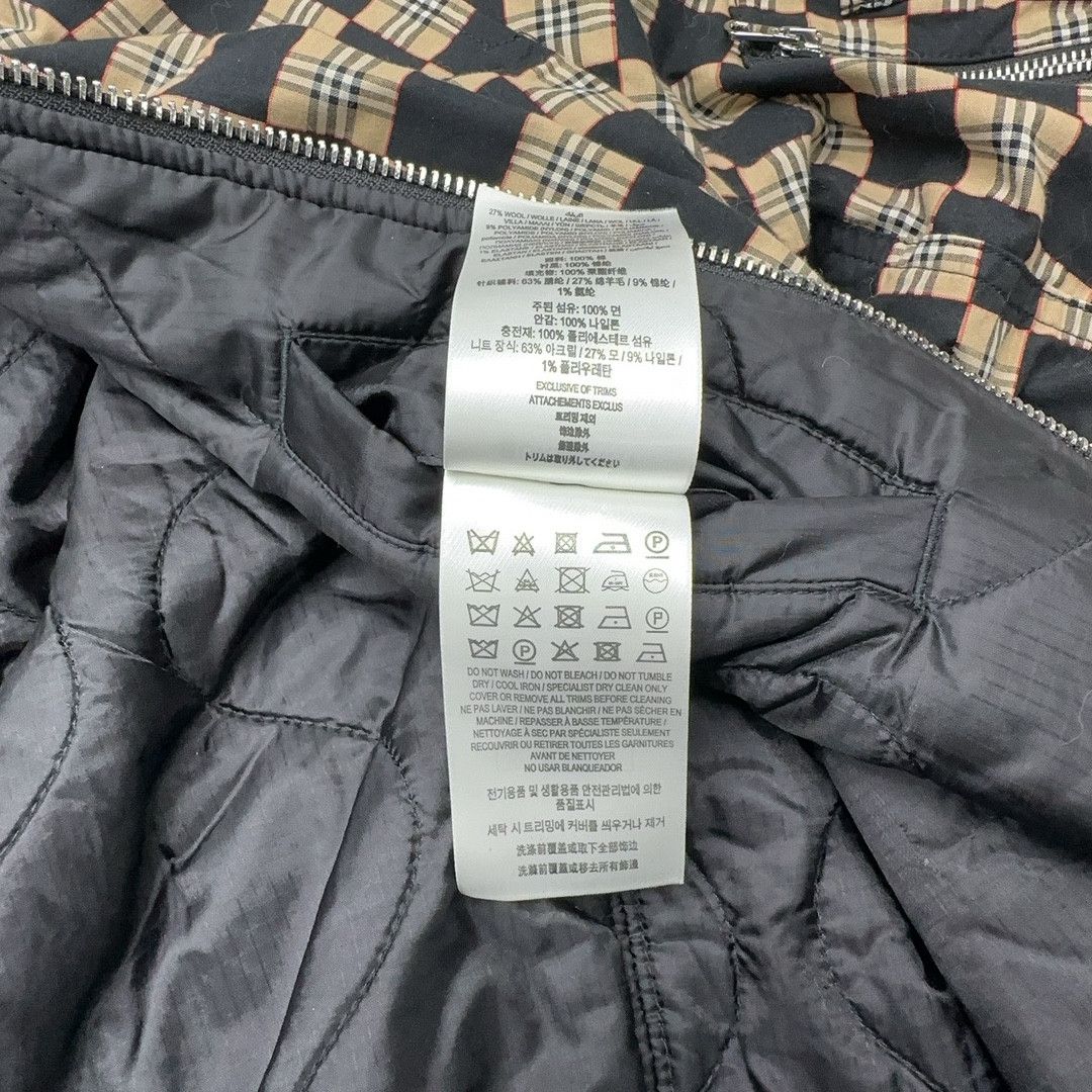Burberry Burberry Check Bomber Jacket Size S Size US S / EU 44-46 / 1 - 6 Thumbnail