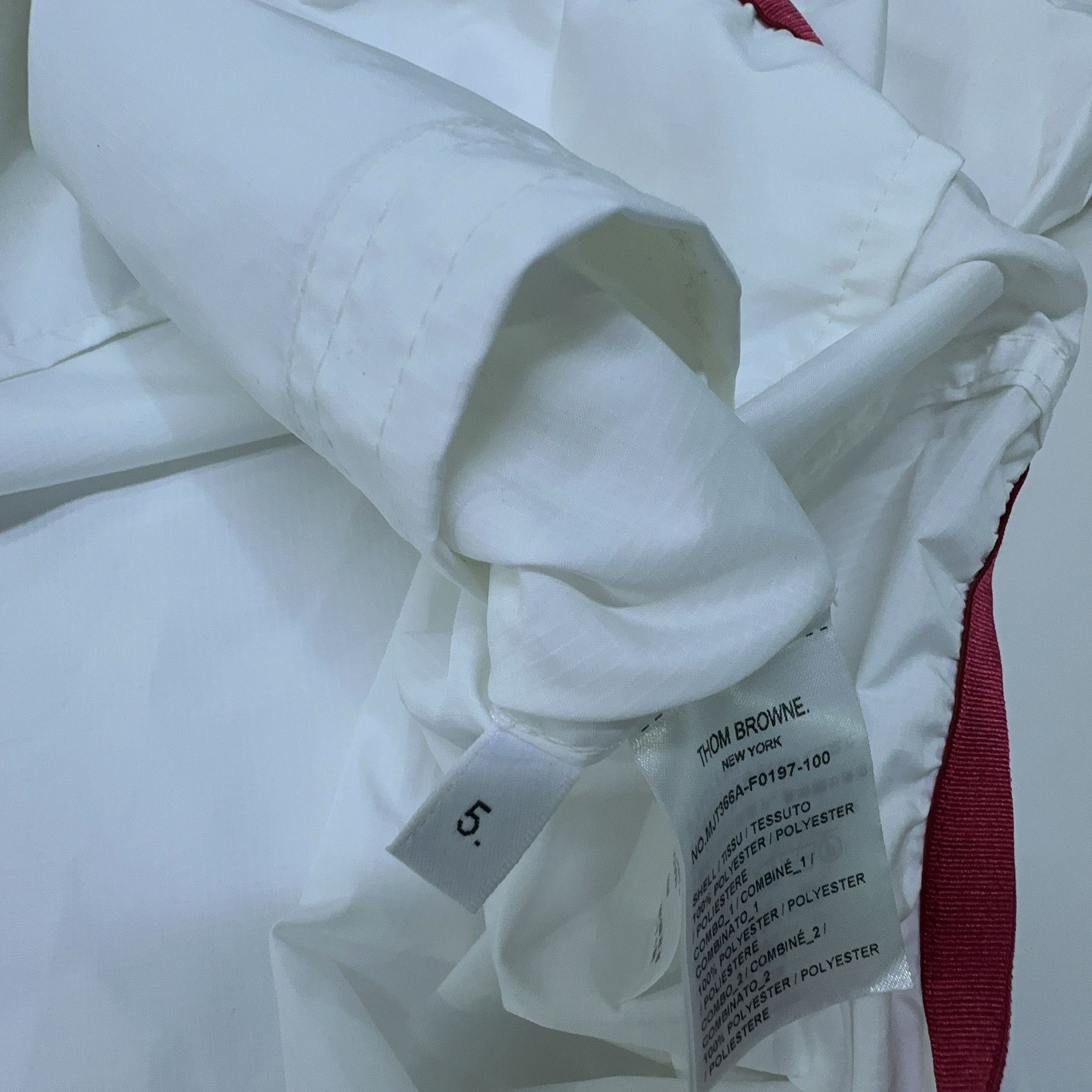 Thom Browne Thom Browne Four-Bar Hooded Jacket Size 5 Size US XXL / EU 58 / 5 - 4 Thumbnail