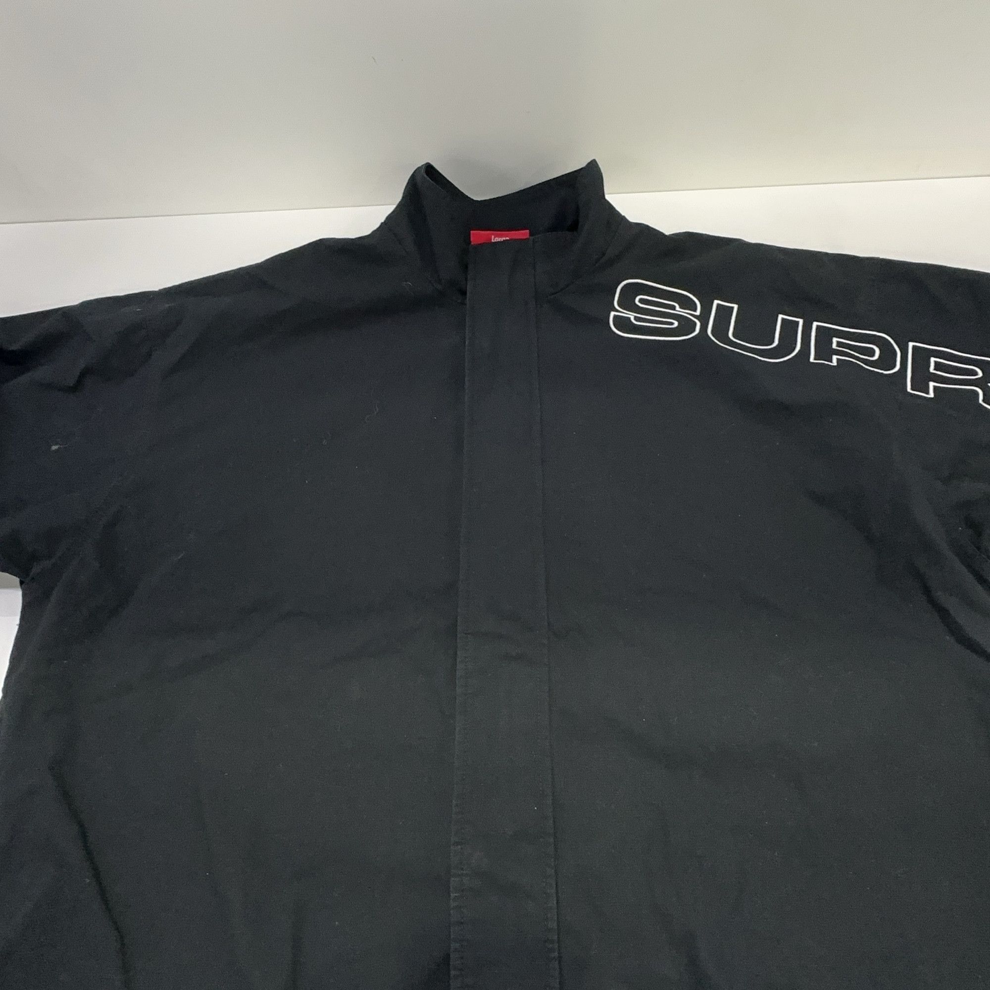 Supreme Supreme Spellout Track Jacket Size L Size US L / EU 52-54 / 3 - 8 Thumbnail