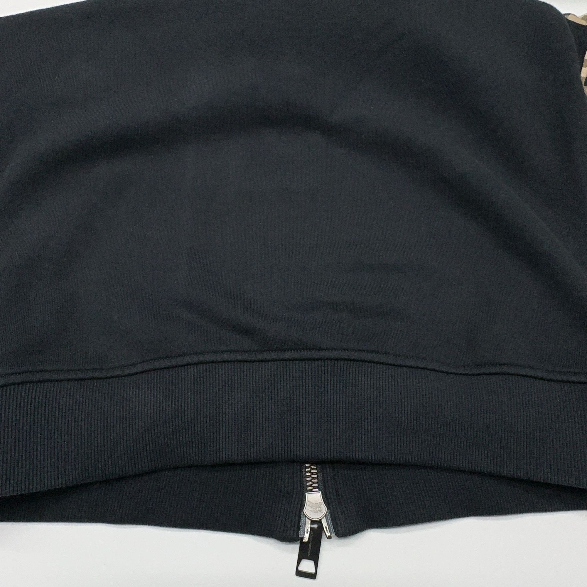 Burberry Burberry Check Panel Zip-Up Hoodie Size S Size US S / EU 44-46 / 1 - 12 Thumbnail