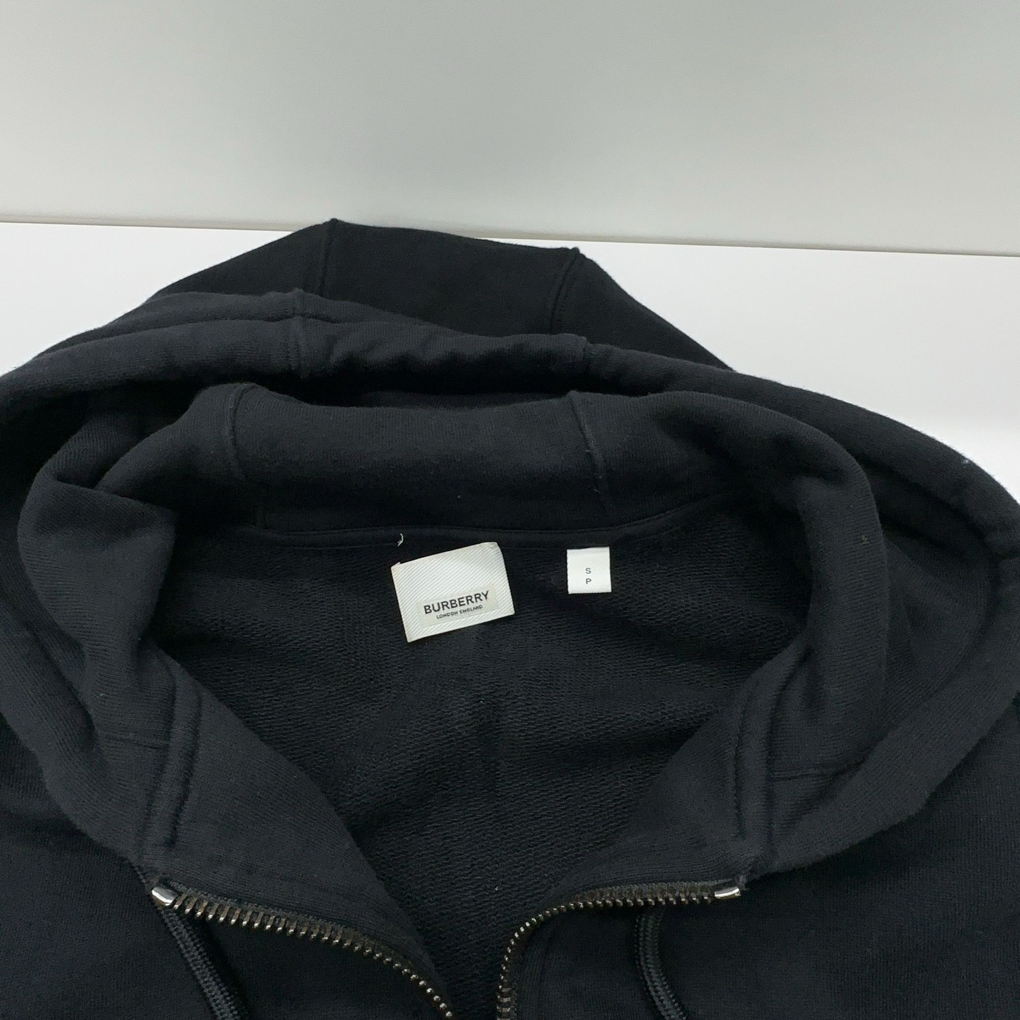Burberry Burberry Check Panel Zip-Up Hoodie Size S Size US S / EU 44-46 / 1 - 6 Thumbnail