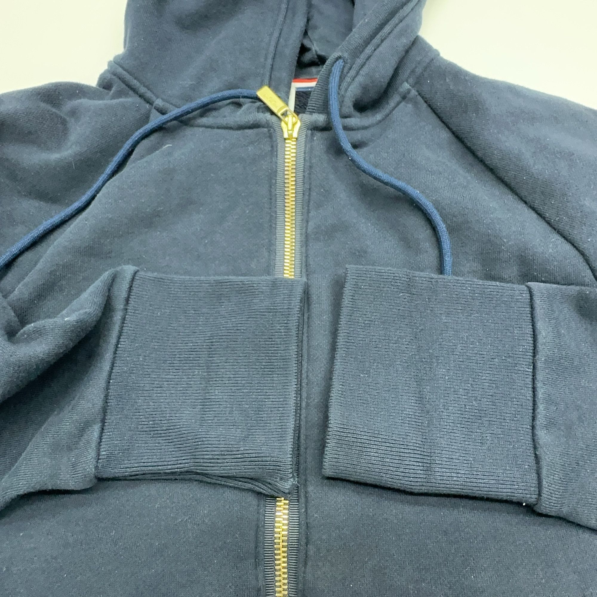 Thom Browne Thom Browne 4-Bar Stripe Zip Hoodie Size XL Size US XL / EU 56 / 4 - 7 Thumbnail