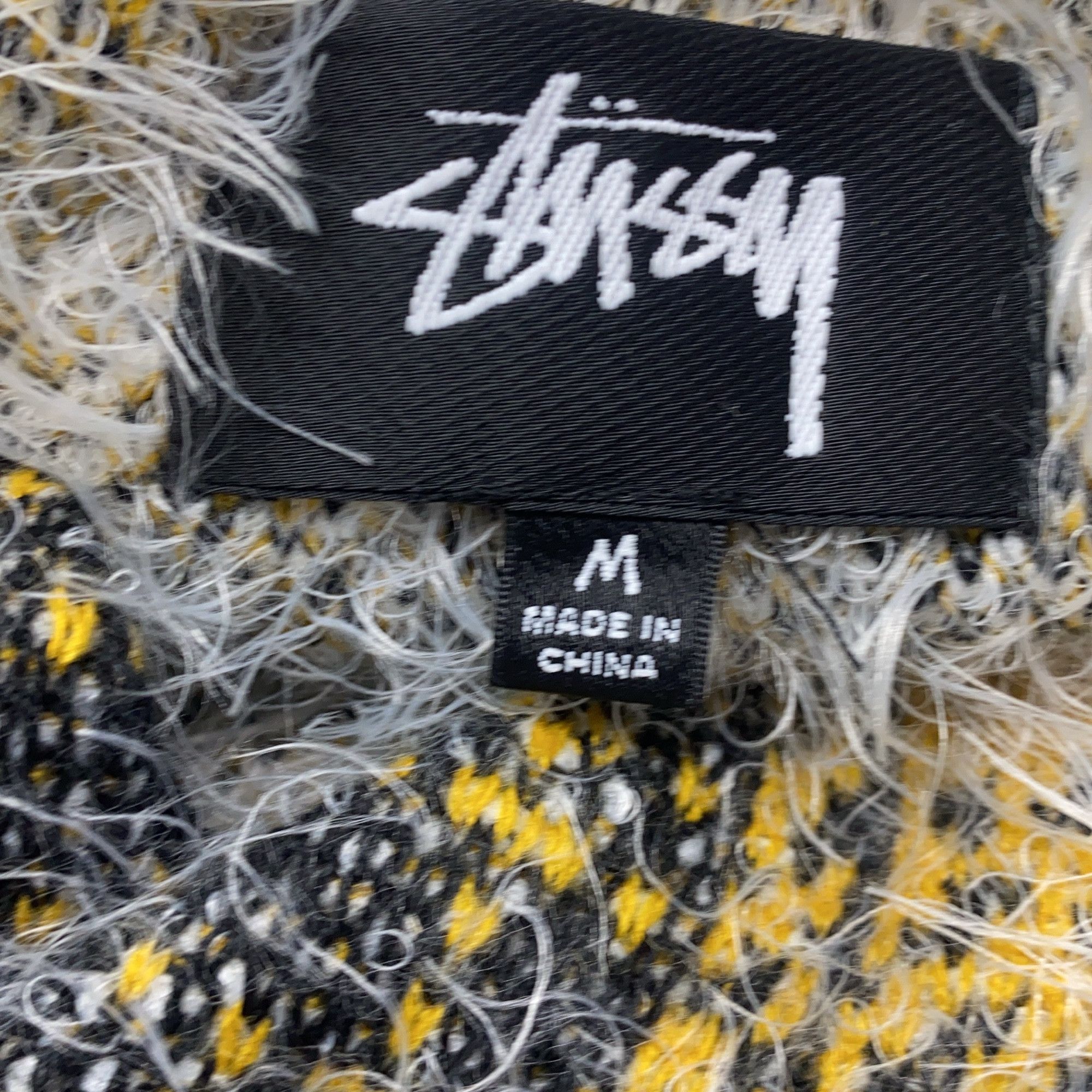 Stussy Stussy Plaid Knit Cardigan Size M Size US M / EU 48-50 / 2 - 3 Thumbnail